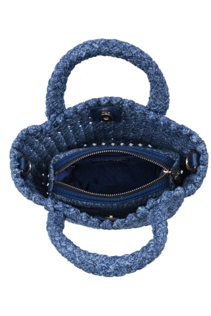 Ambrosia Small Denim Crossbody