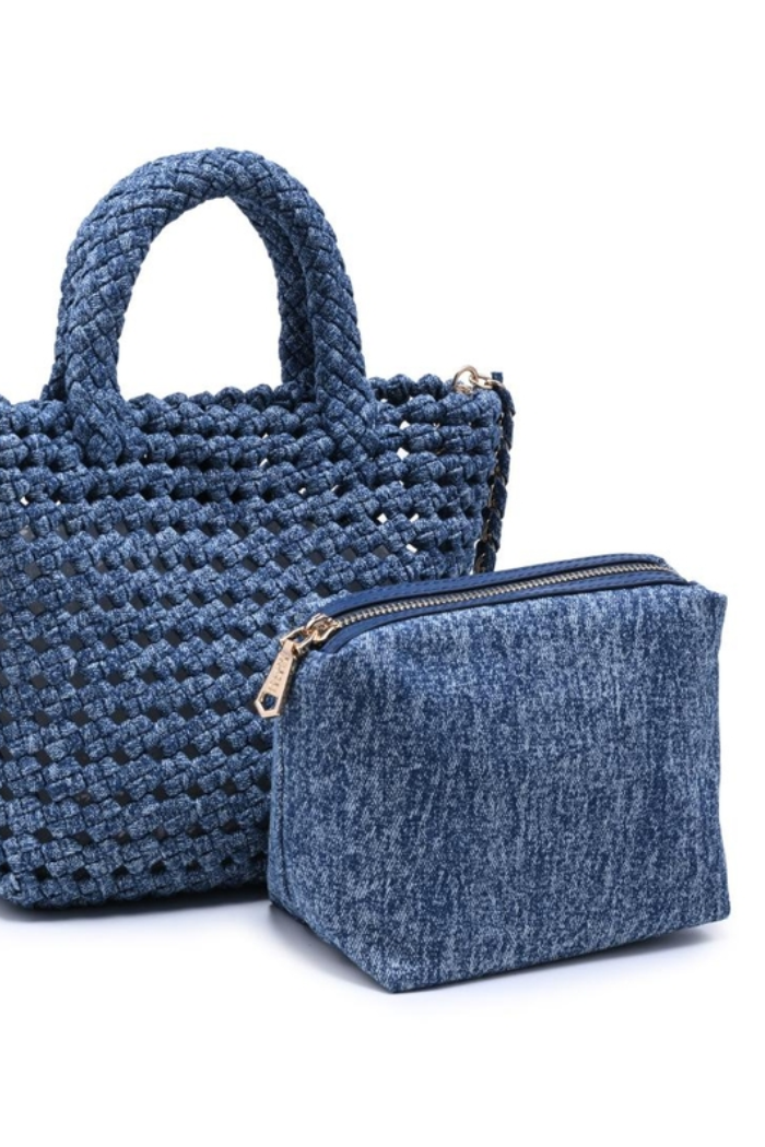 Ambrosia Small Denim Crossbody