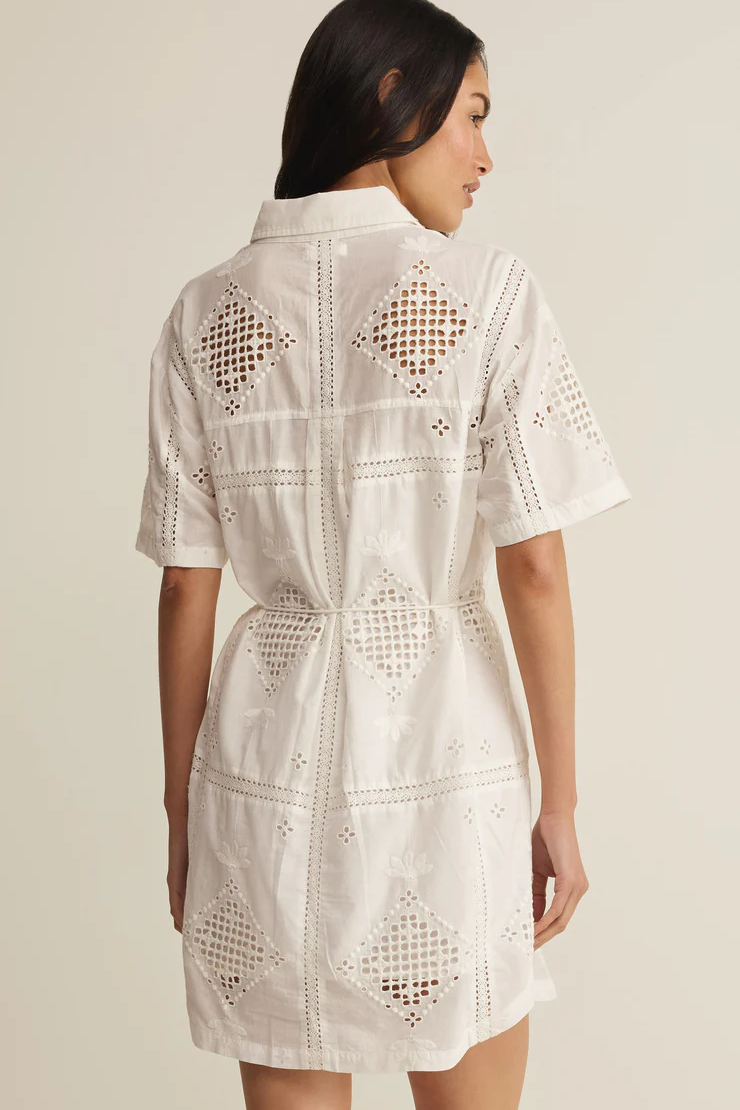 ANNABELLE EYELET DRESS