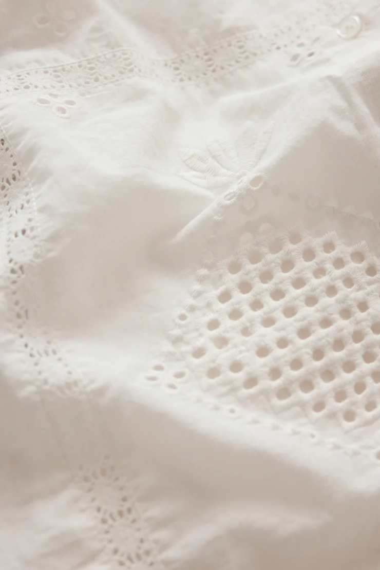 ANNABELLE EYELET DRESS