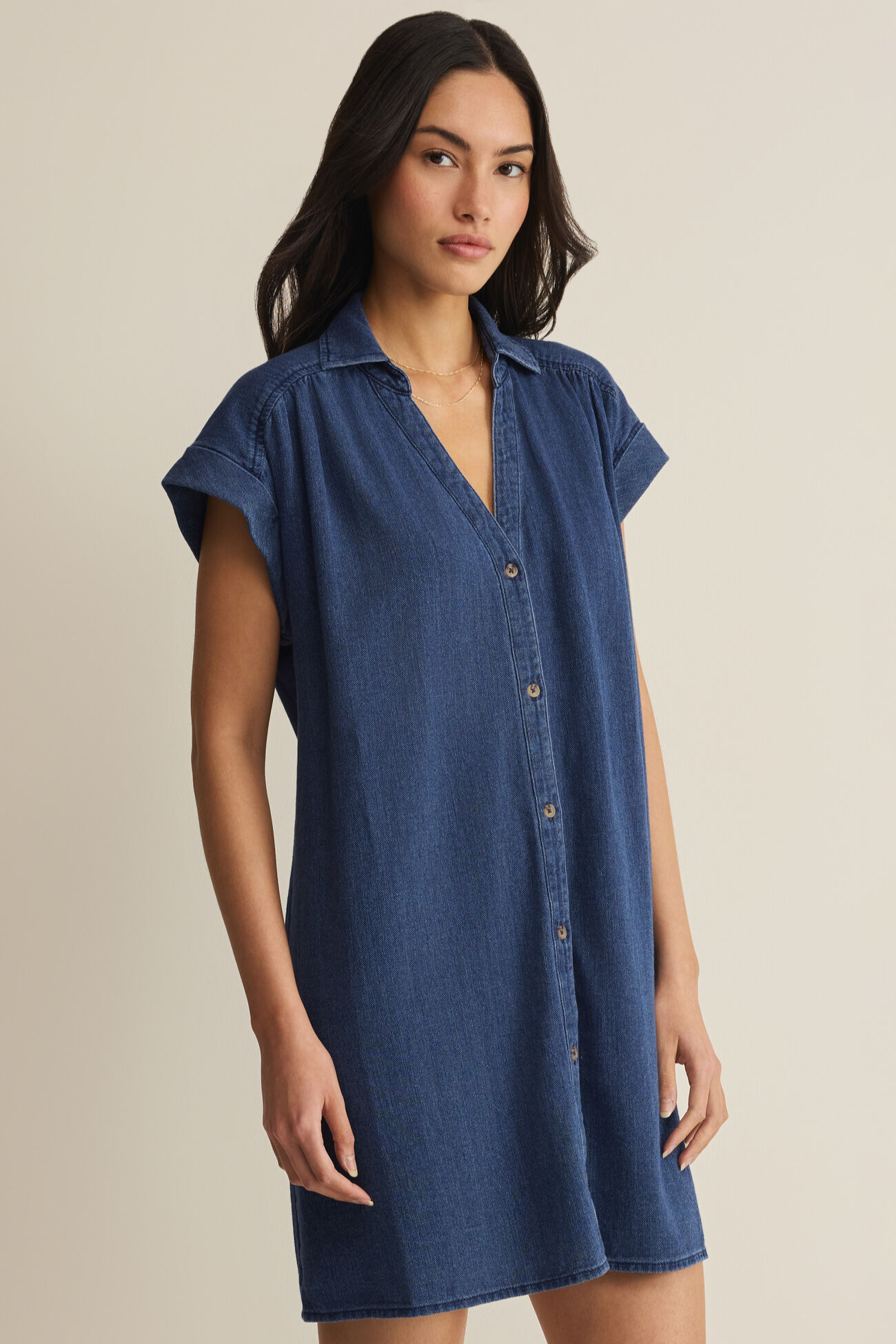 Shellbound Twill Dress