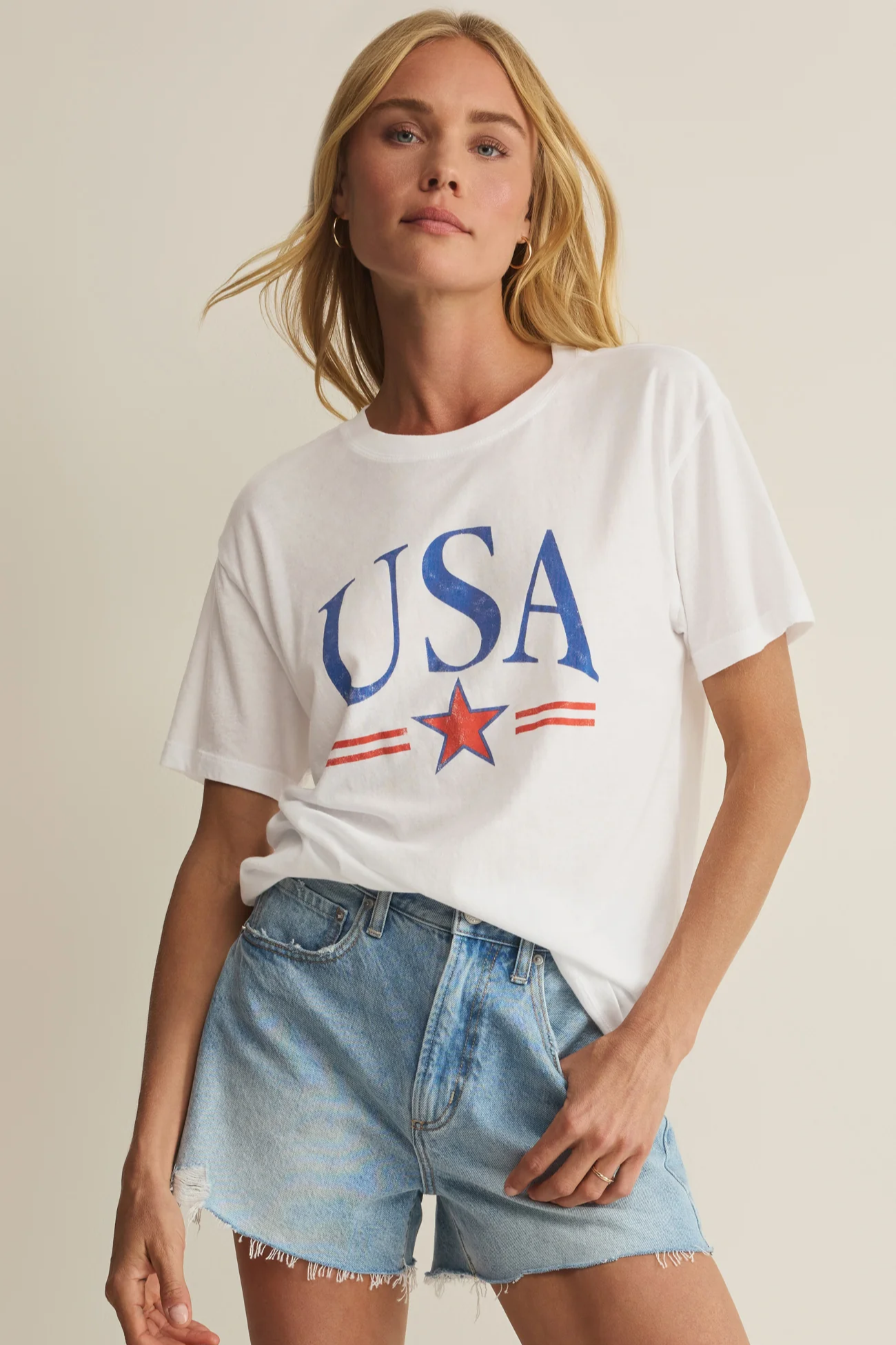 USA Star Boyfriend Tee