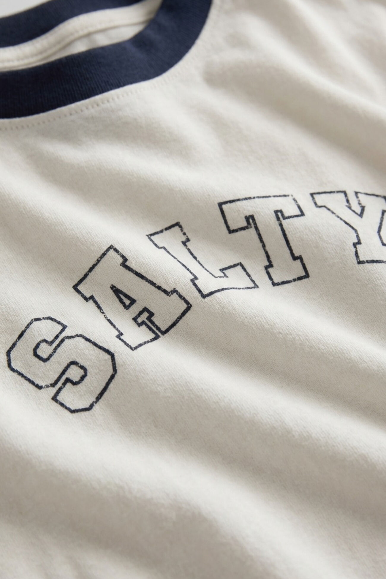 Salty Contrast Boyfriend Tee