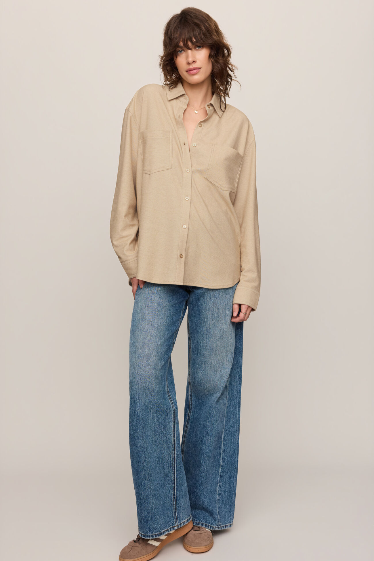 Reese Button Up Top