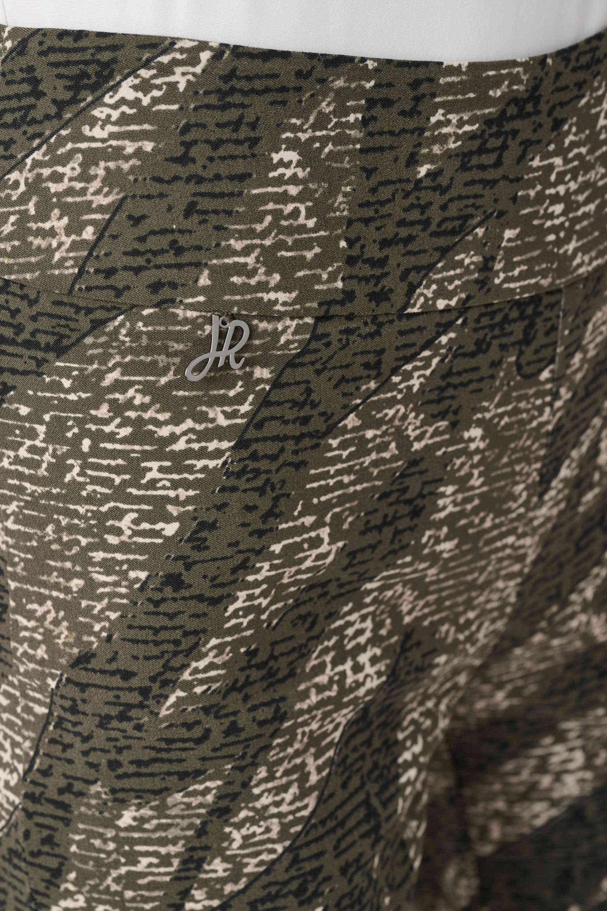 Millennium Abstract Print Pull-On Pants