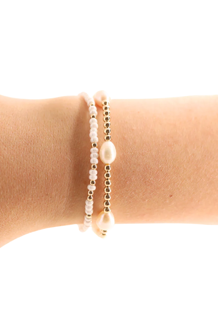 Pearl Poppi Bracelet in Gold