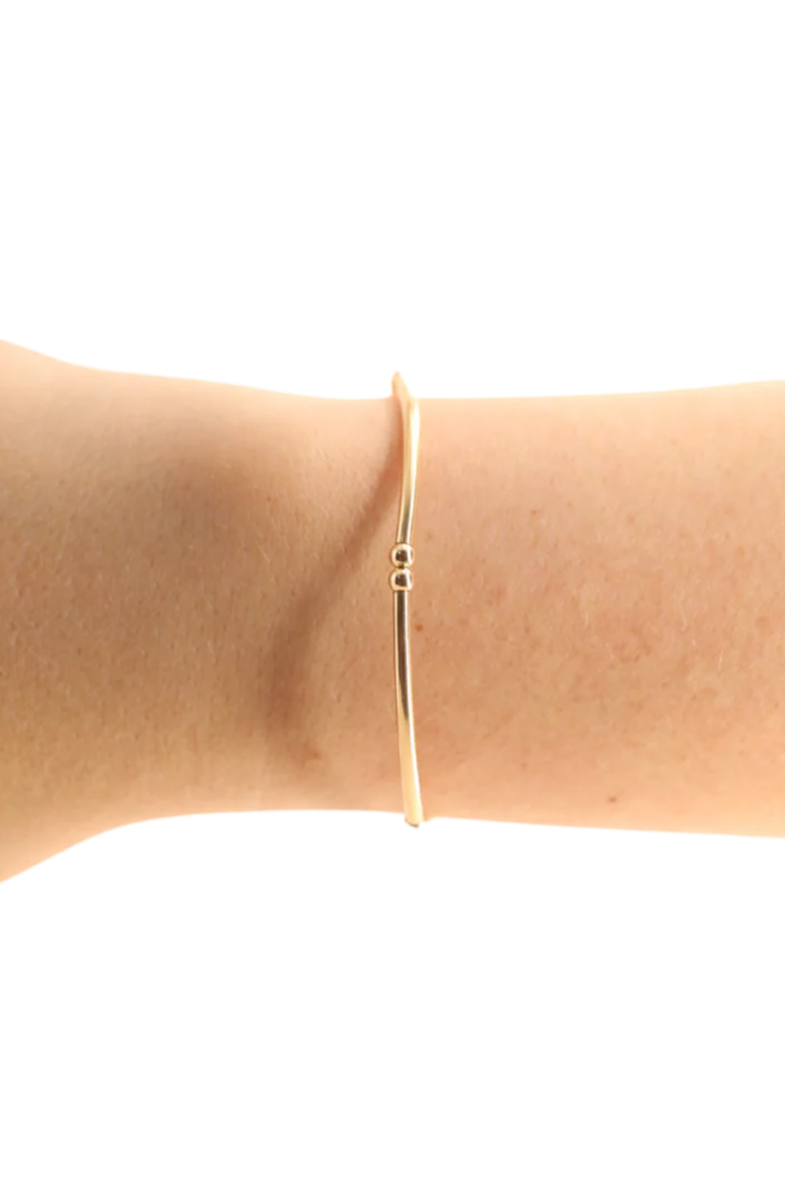 Mollie Bar Bracelet in Gold
