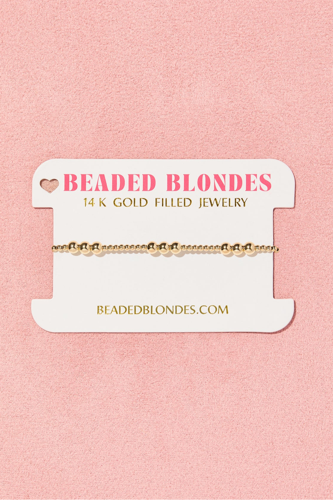 ILY Bracelet in Gold