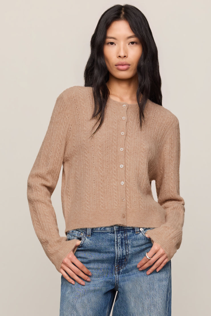 Medina Cable Cardigan