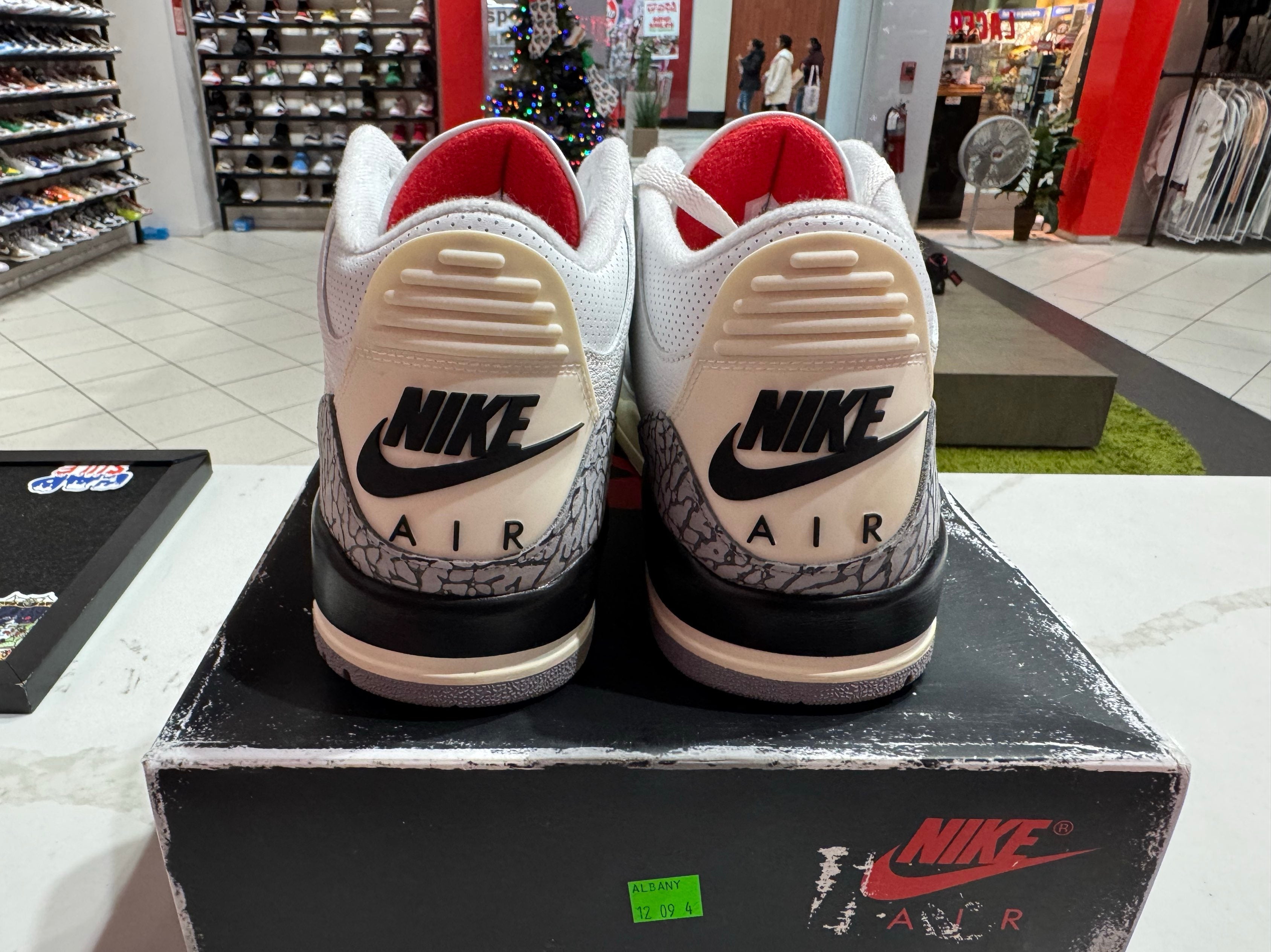 PRE OWNED Air Jordan 3 Retro White Cement Reimagined