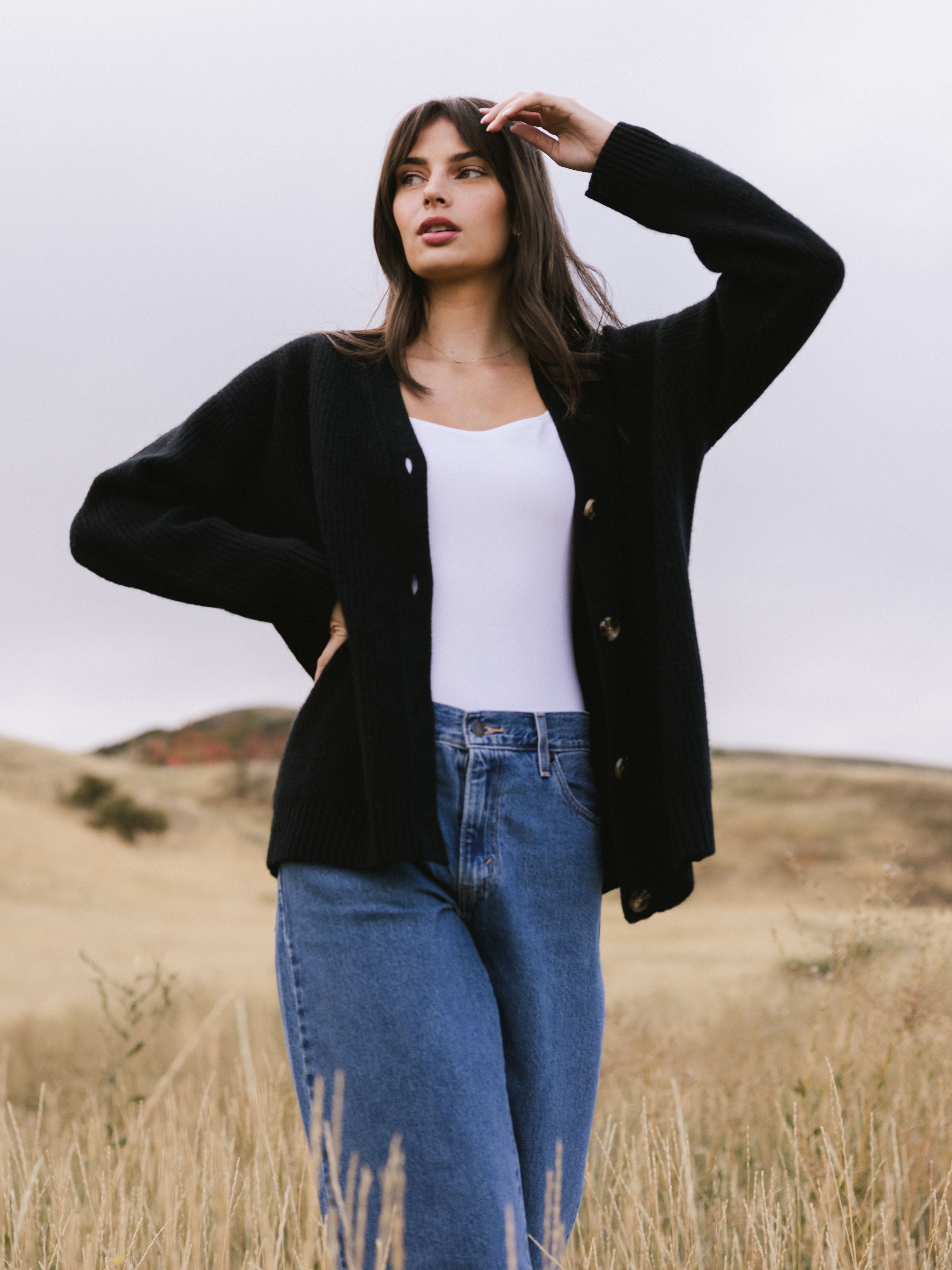 Oversized Sunday Cashmere Cardigan - ONLINE EXCLUSIVE