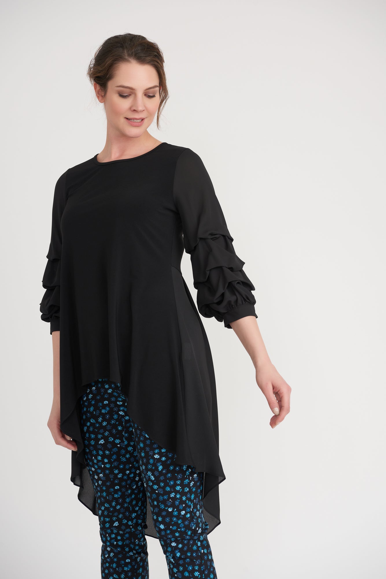 Joseph Ribkoff Black Tunic Style 203016