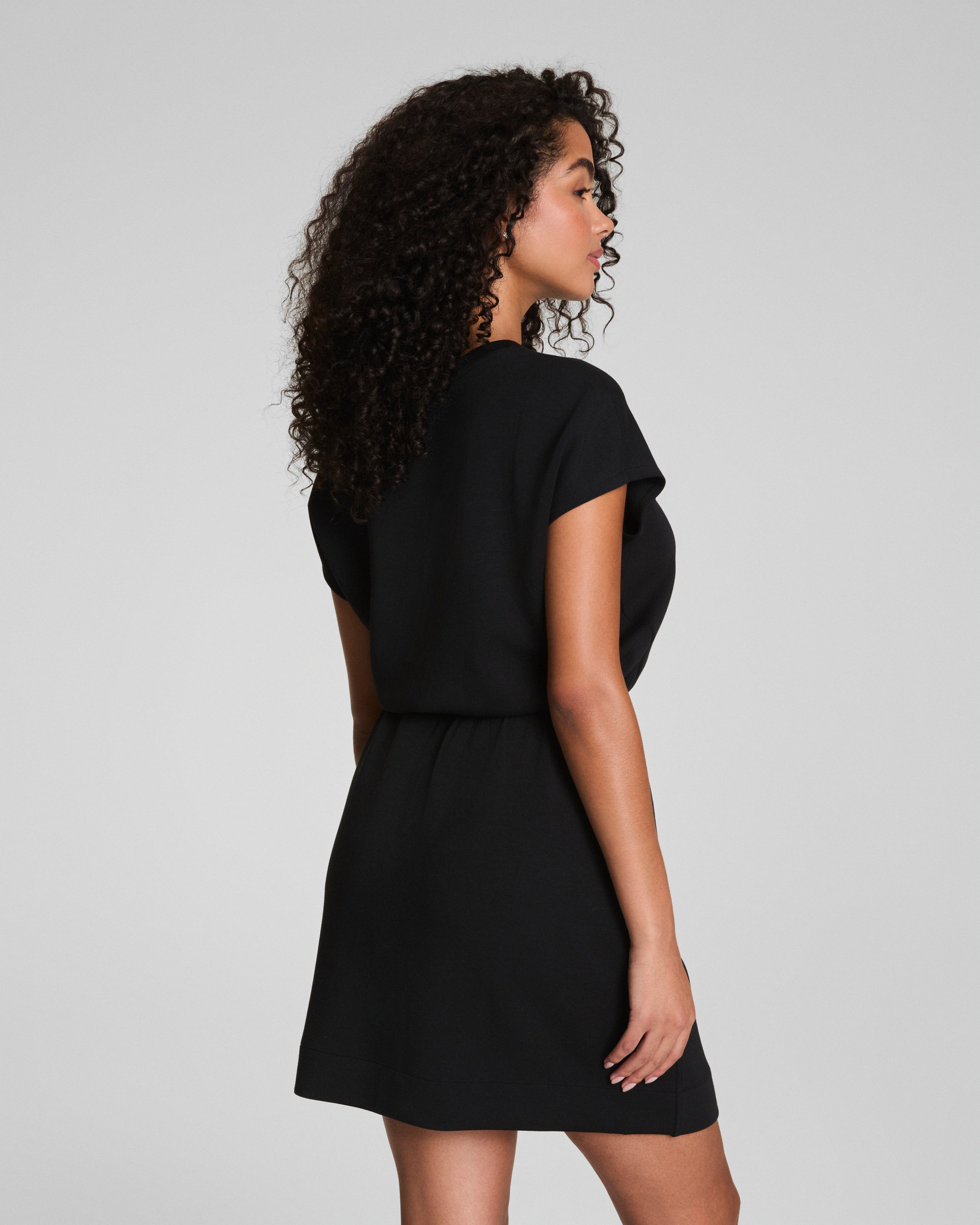 SPANX AirEssentials® Cinched Mini Dress | Very Black