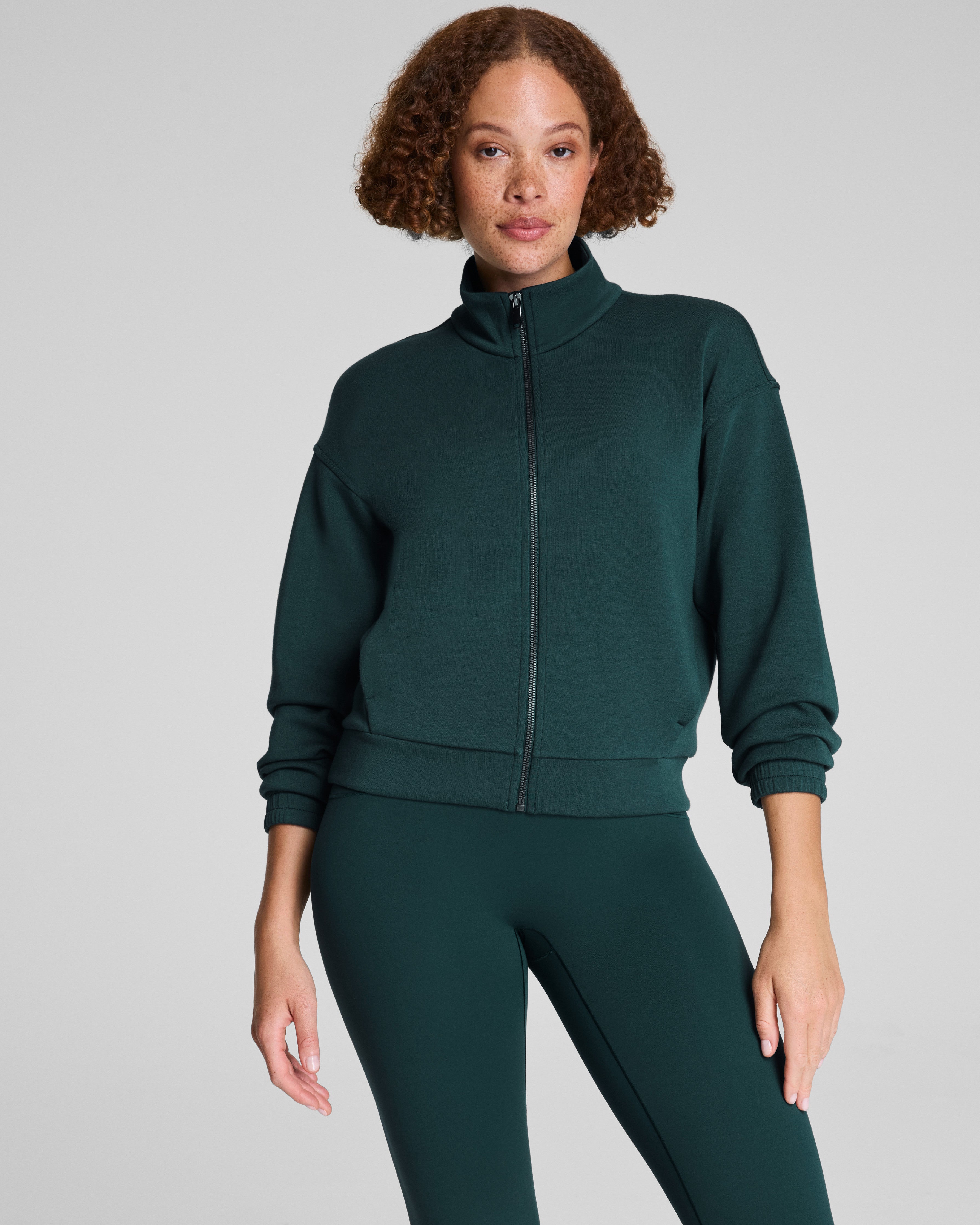 SPANX AirEssentials® Brushed Full Zip Jacket | Meridian