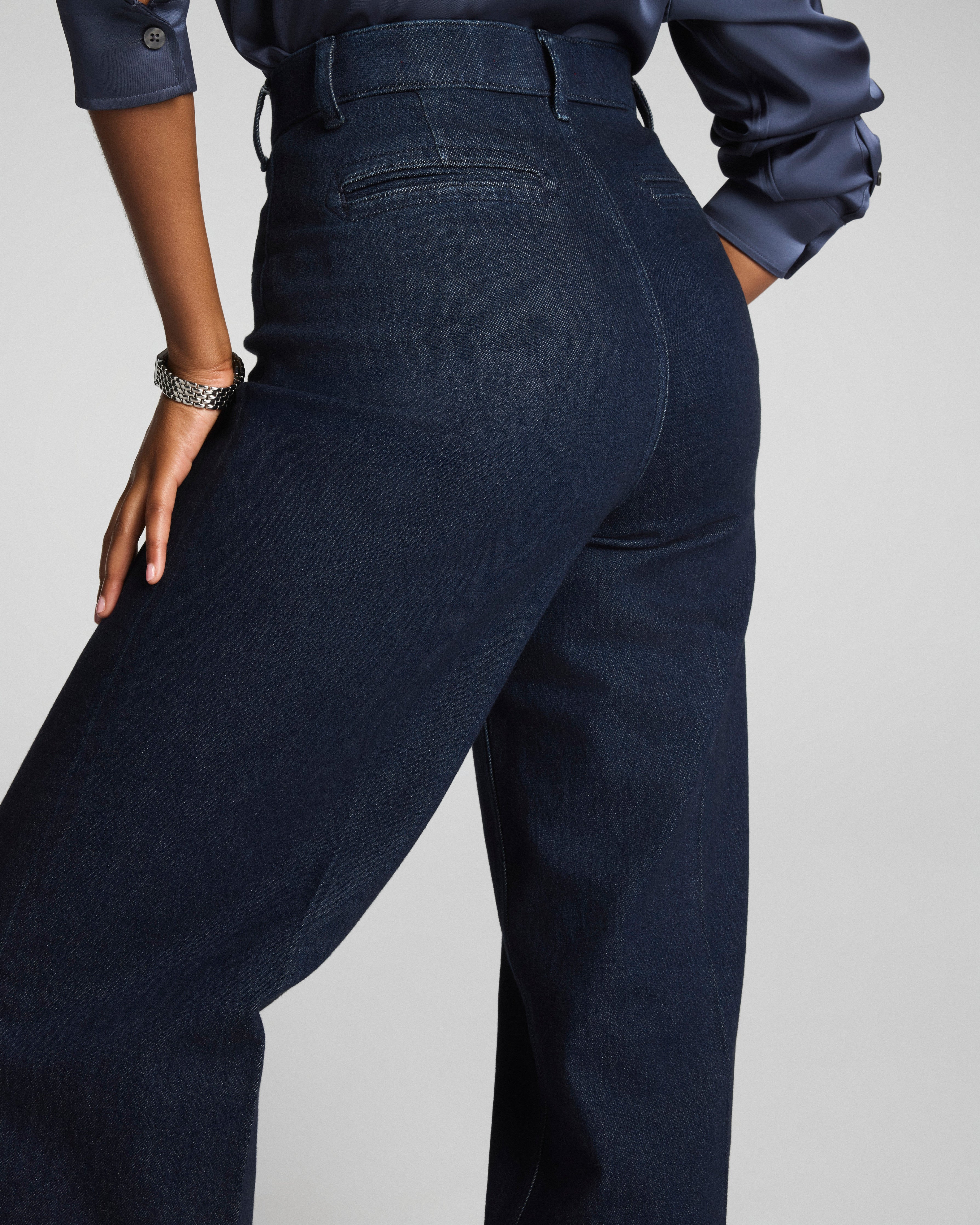 SPANXshape™ Authentic 360 Wide Leg Trouser Jeans | Marina