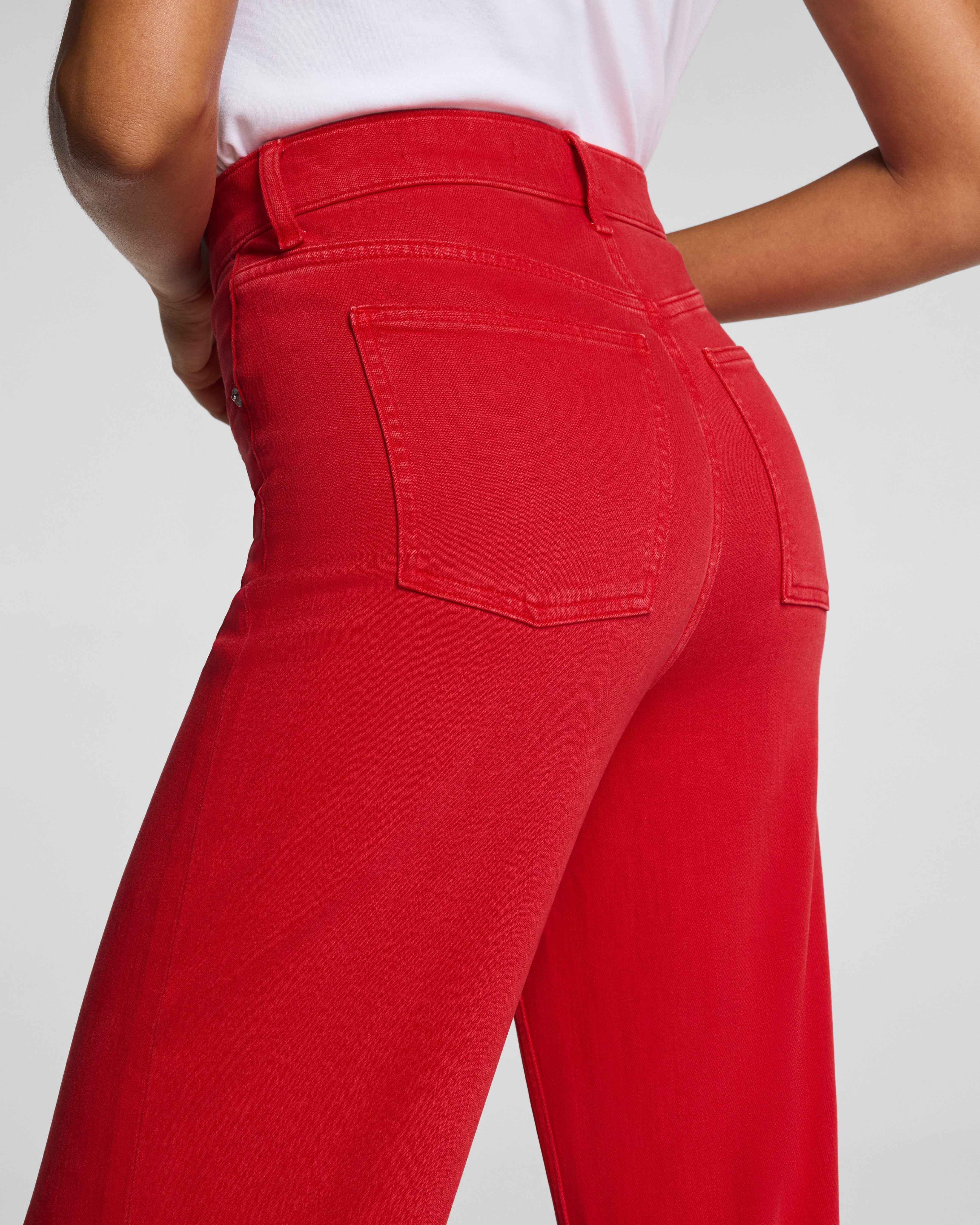 SPANXshape™ Authentic 360 90s Straight Leg Jeans | SPANX® Red