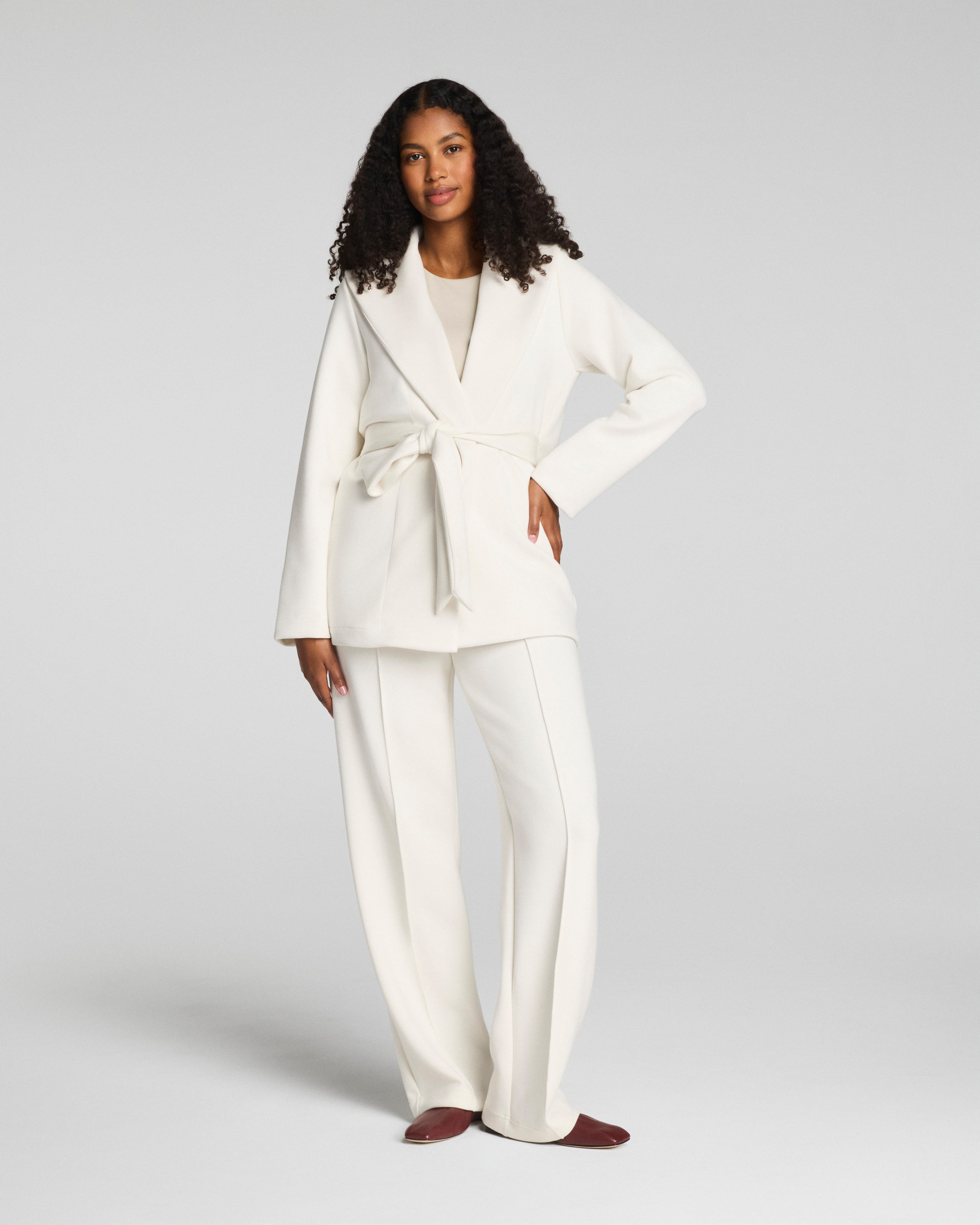 SPANX AirEssentials® Luxe Wrap Cardigan | Ivory