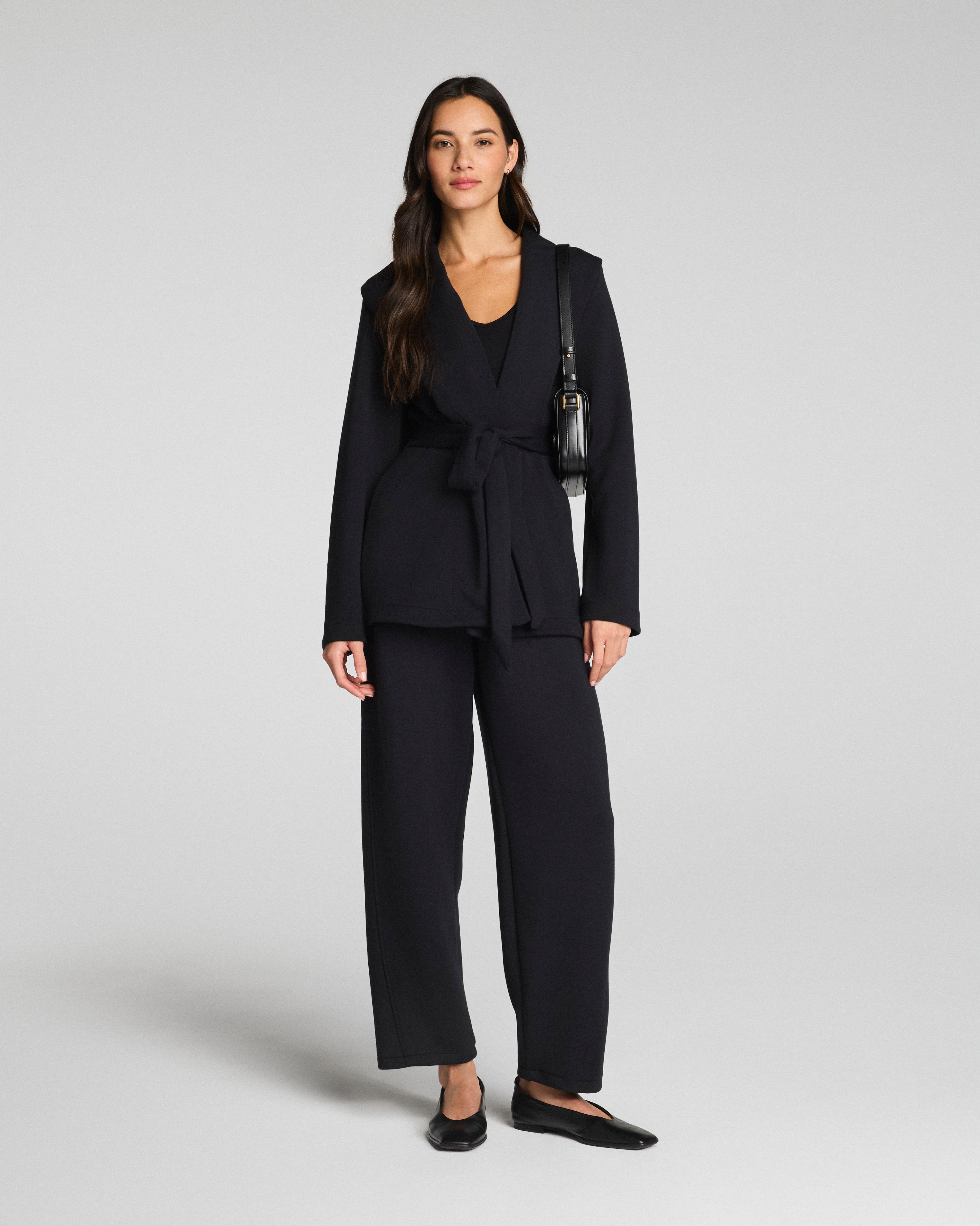 SPANX AirEssentials® Luxe Wrap Cardigan | Very Black
