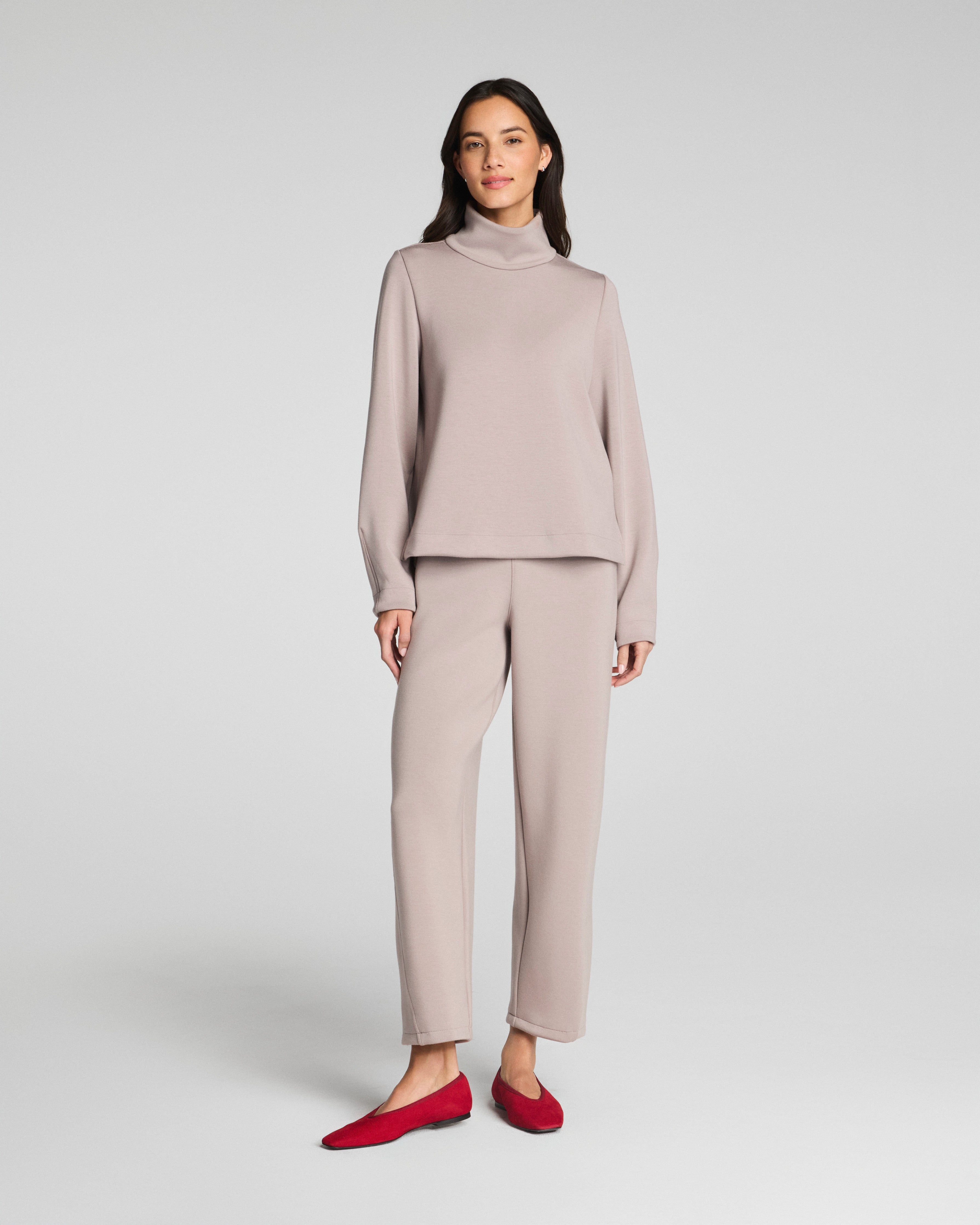 SPANX AirEssentials® Luxe Barrel Leg Pant | Coastal Fog