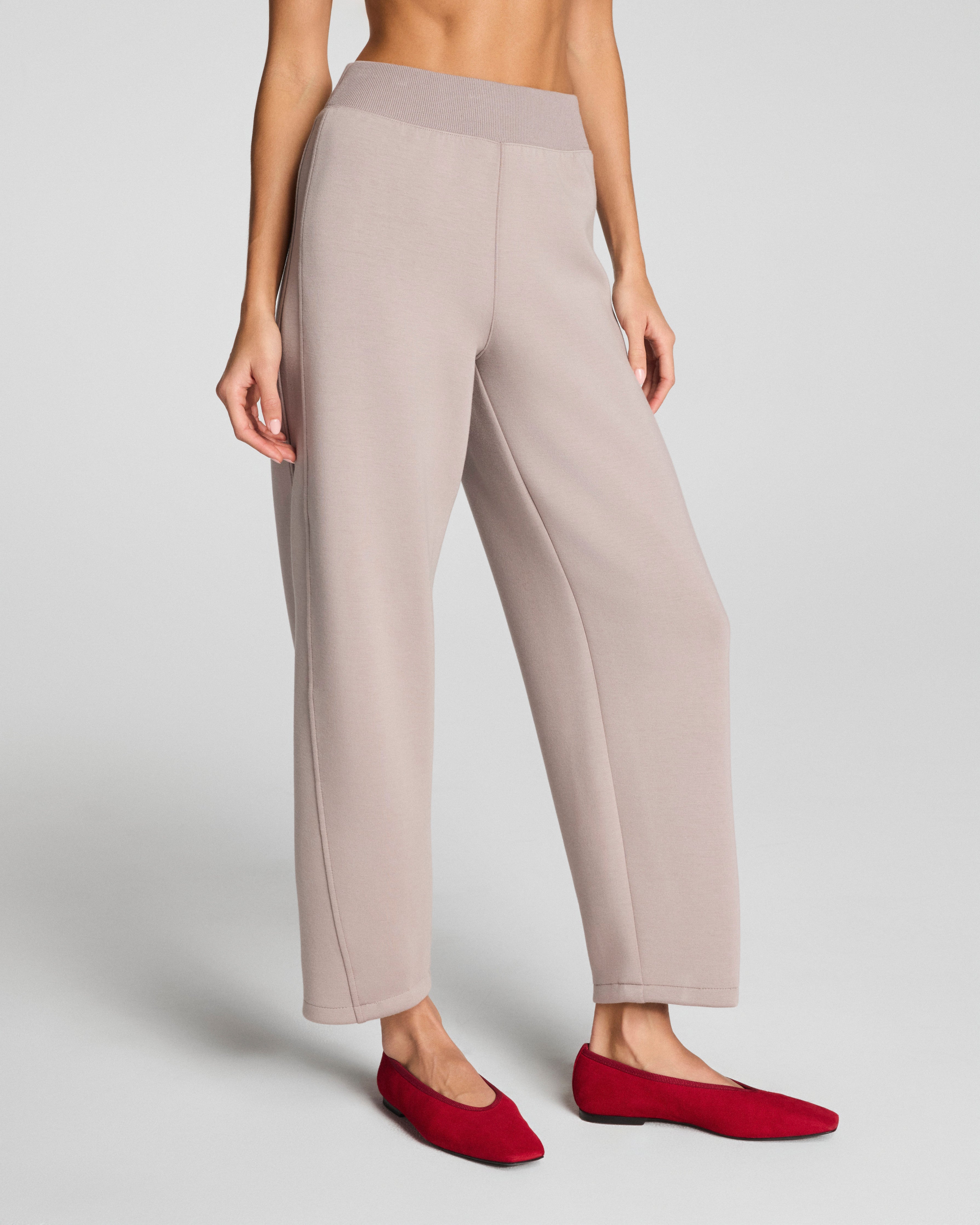 SPANX AirEssentials® Luxe Barrel Leg Pant | Coastal Fog