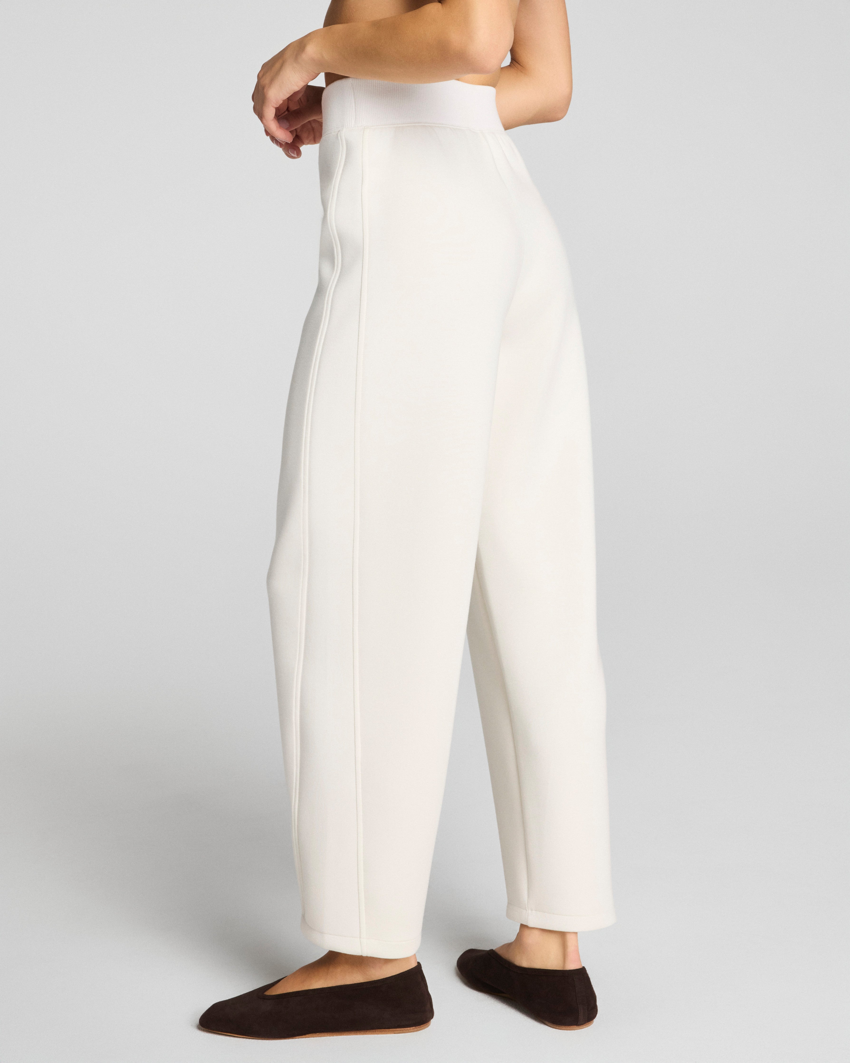 SPANX AirEssentials® Luxe Barrel Leg Pant | Ivory