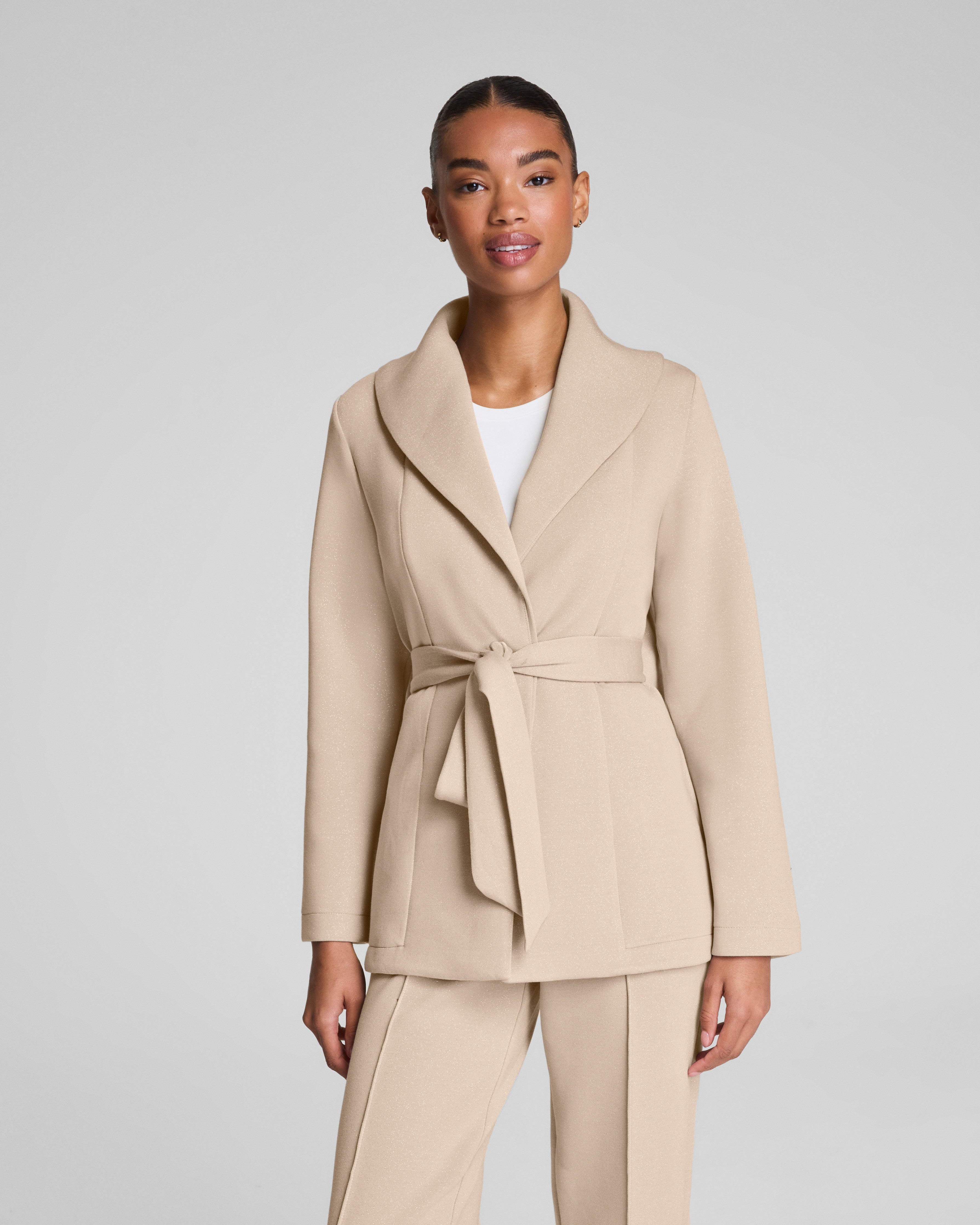 SPANX AirEssentials® Luxe Wrap Cardigan with Shimmer