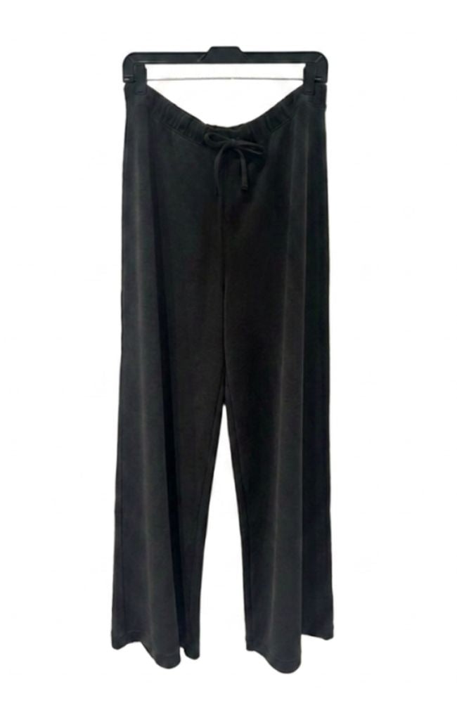 Wide Leg Pant Washed Graphite
