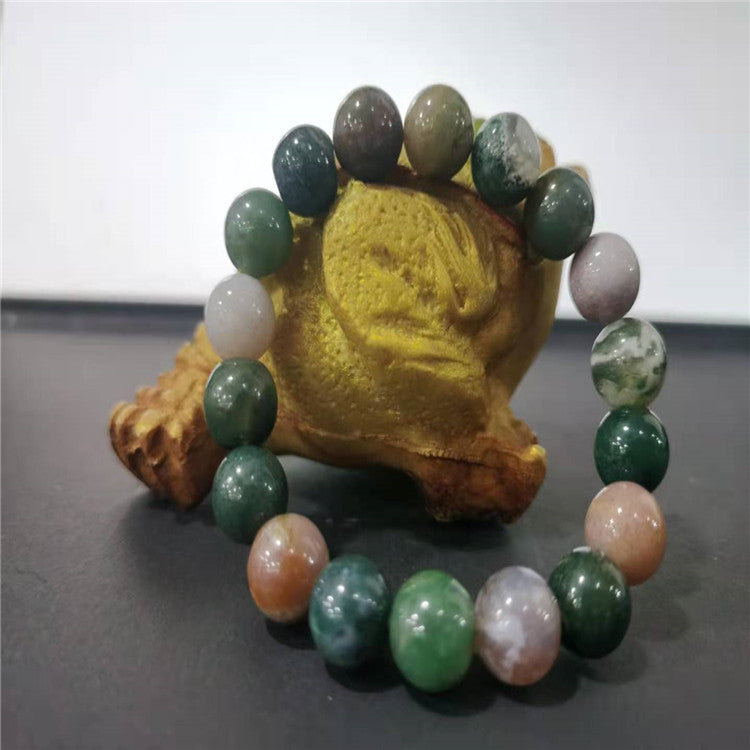 Plants Agate Live Stall Scenic Spot Colorful Bracelet