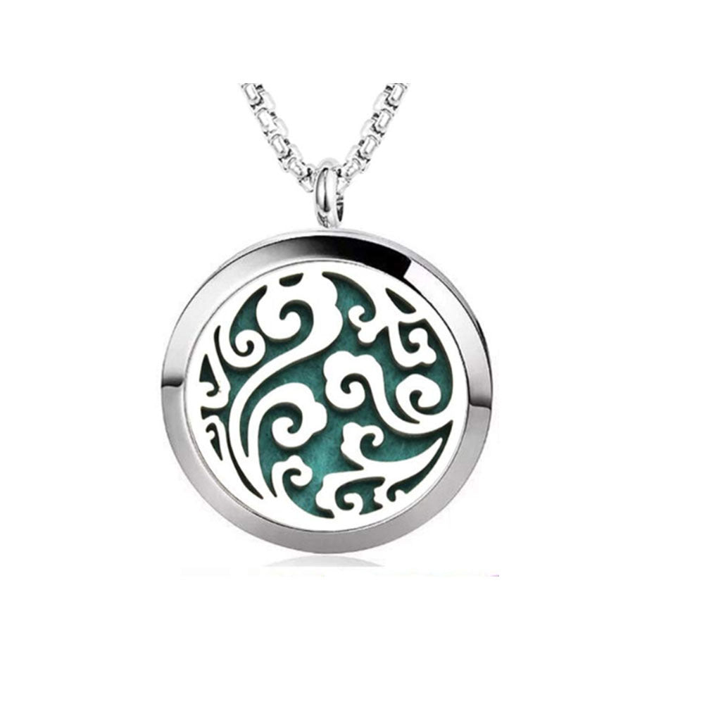 Stylish Titanium Steel Simple Hollow Personality Pendant