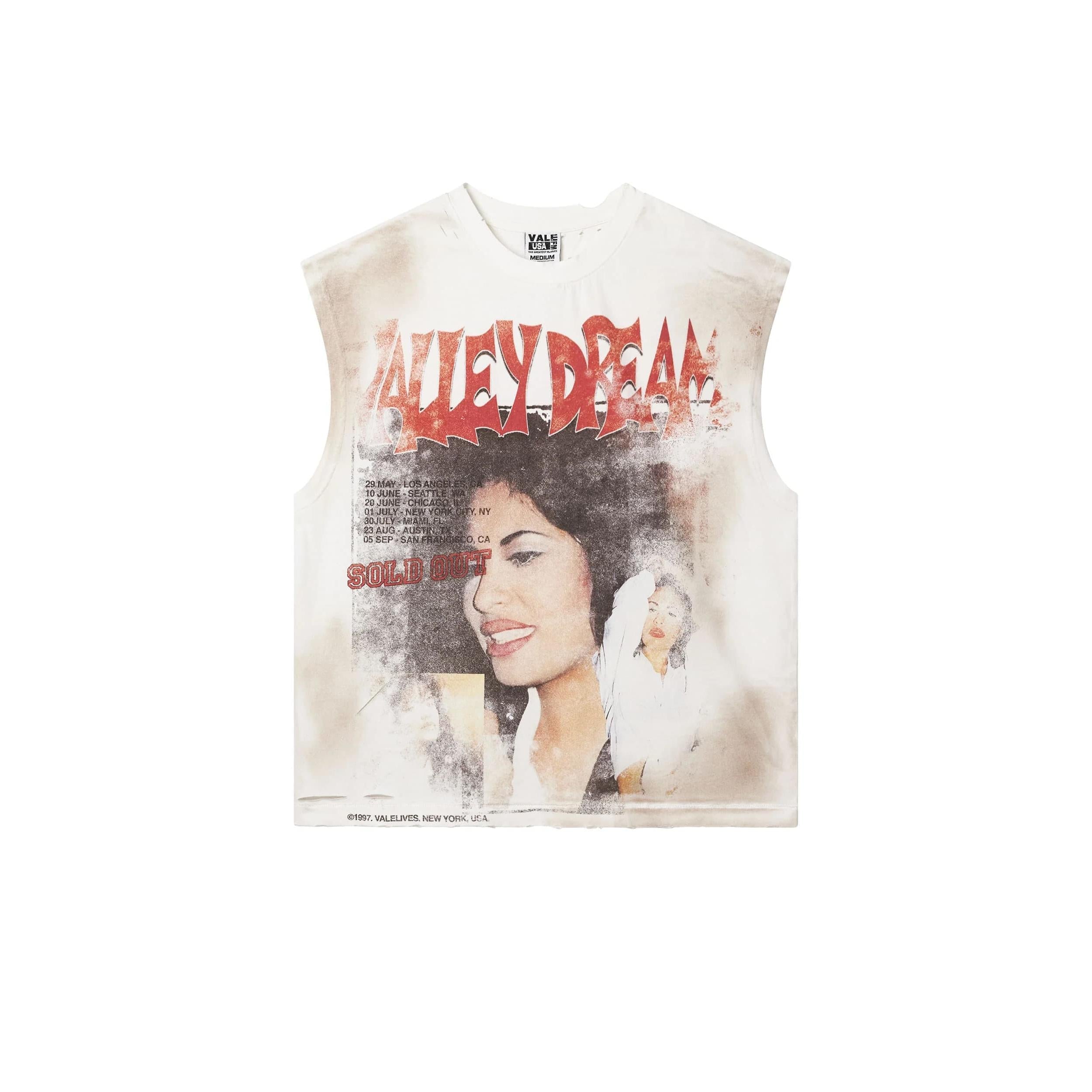 Vale Forever LA FLOR MUSCLE TEE