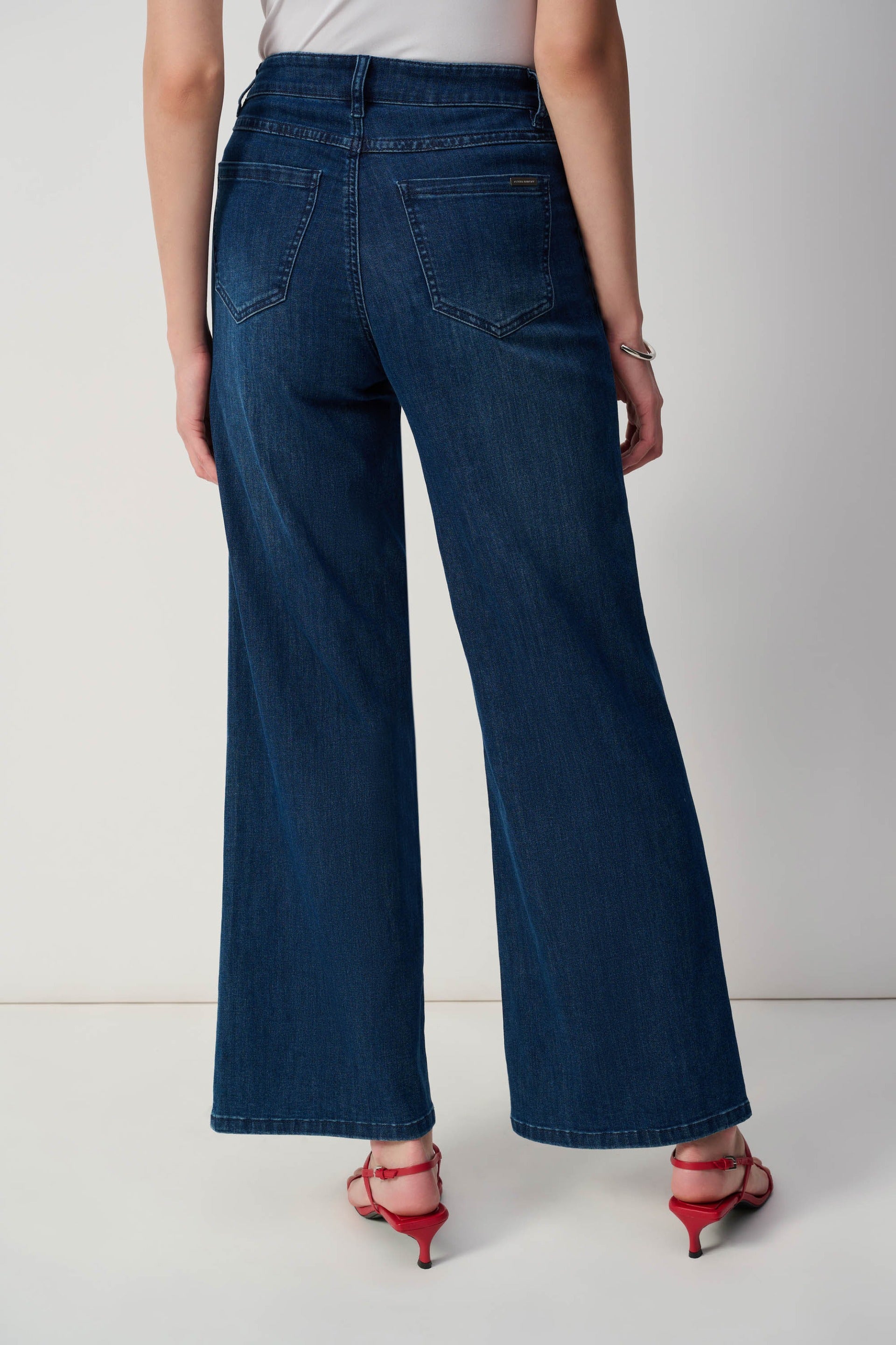 Joseph Ribkoff Classic Wide-Leg Stretch Jeans Style 251968