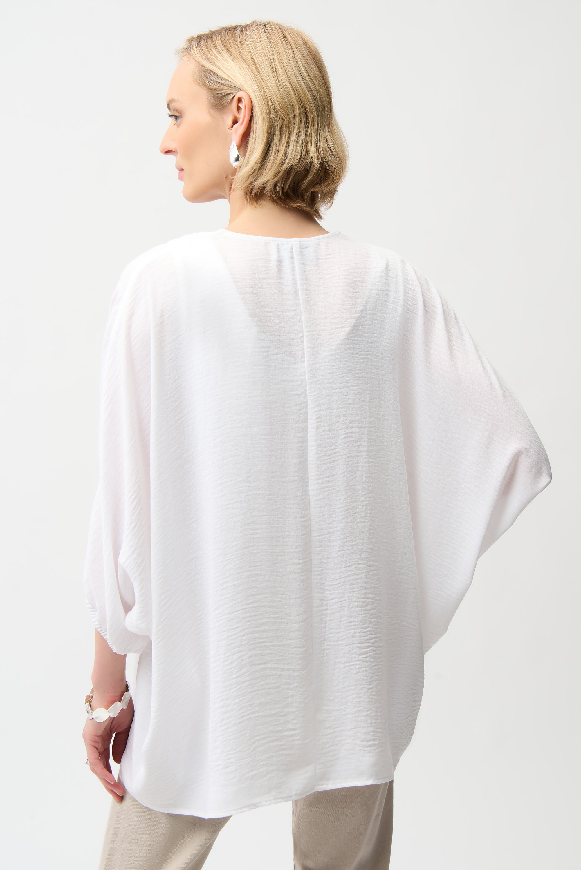 Joseph Ribkoff Open Front Cover-Up With Rhinestones Style 261019