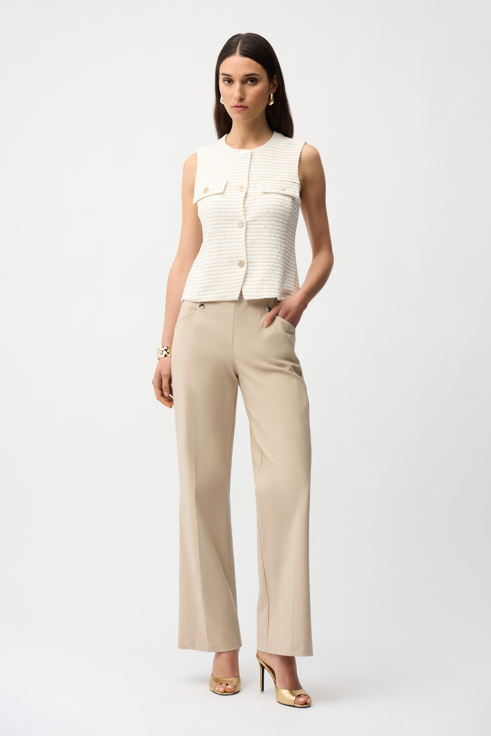 Joseph Ribkoff Millennium Wide Leg Pull-On Pants Style 261040