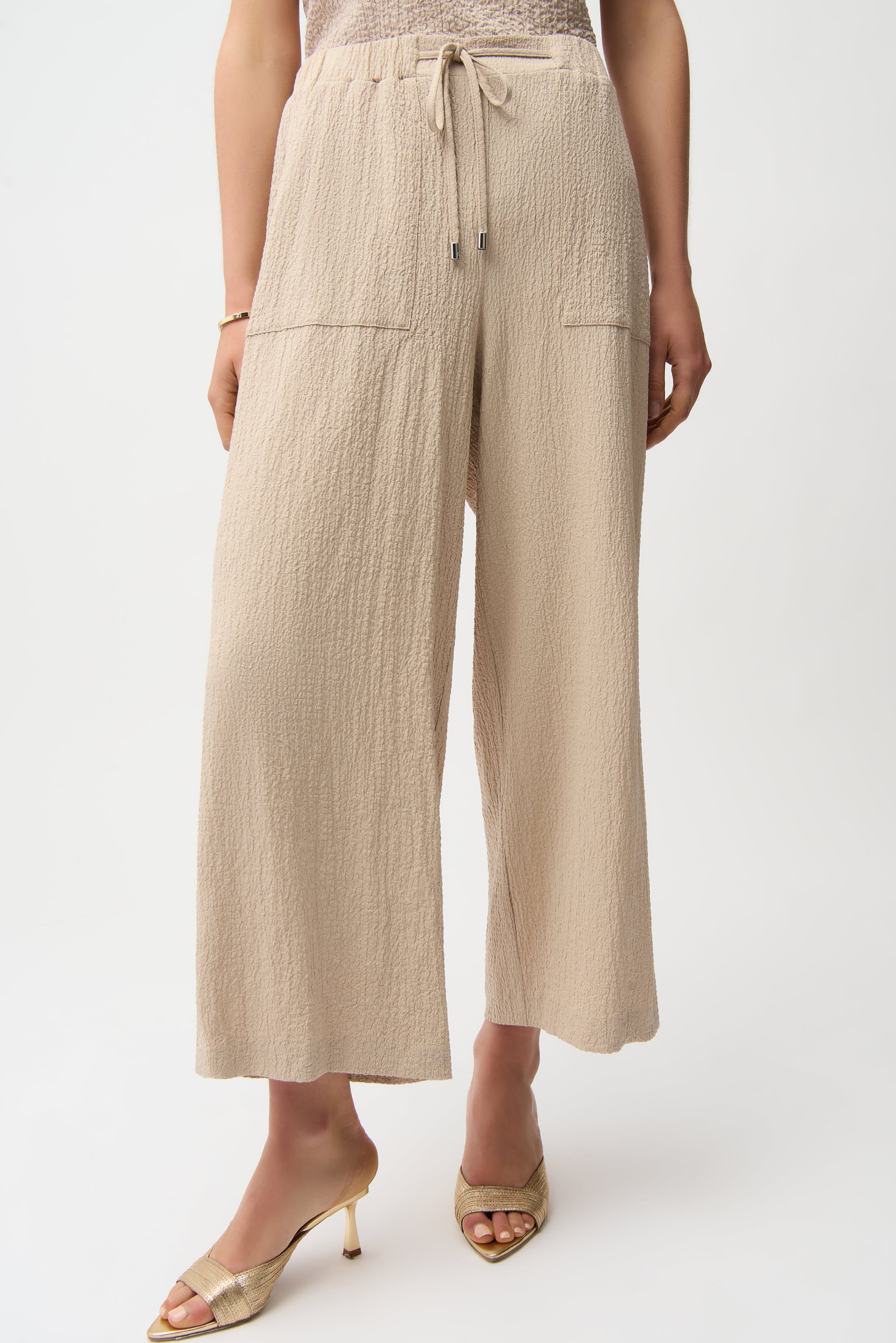 Joseph Ribkoff Pull-On Crop Pants With Front Pockets Style 261197