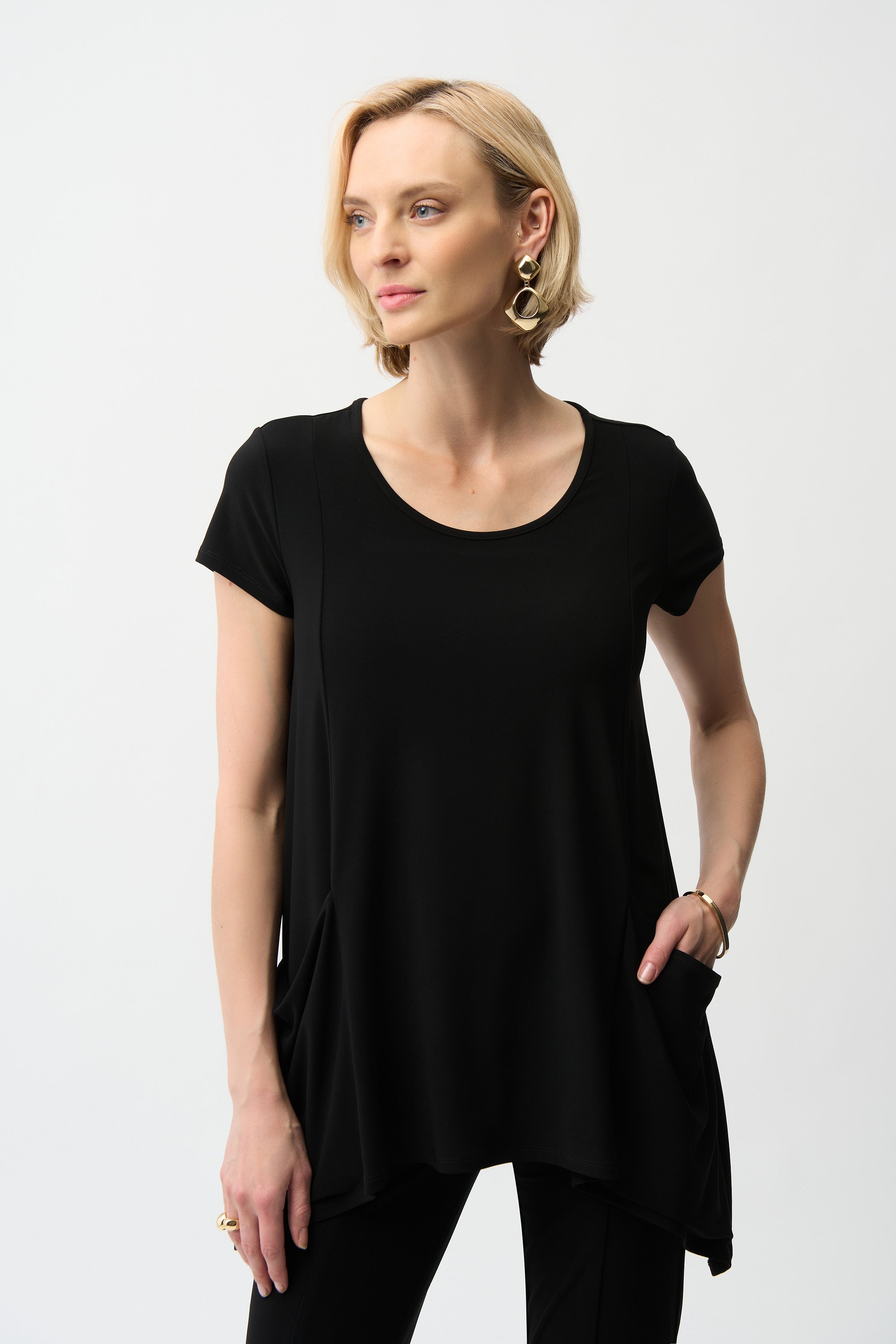 Joseph Ribkoff Tunic With Handkerchief Hem Style 261310