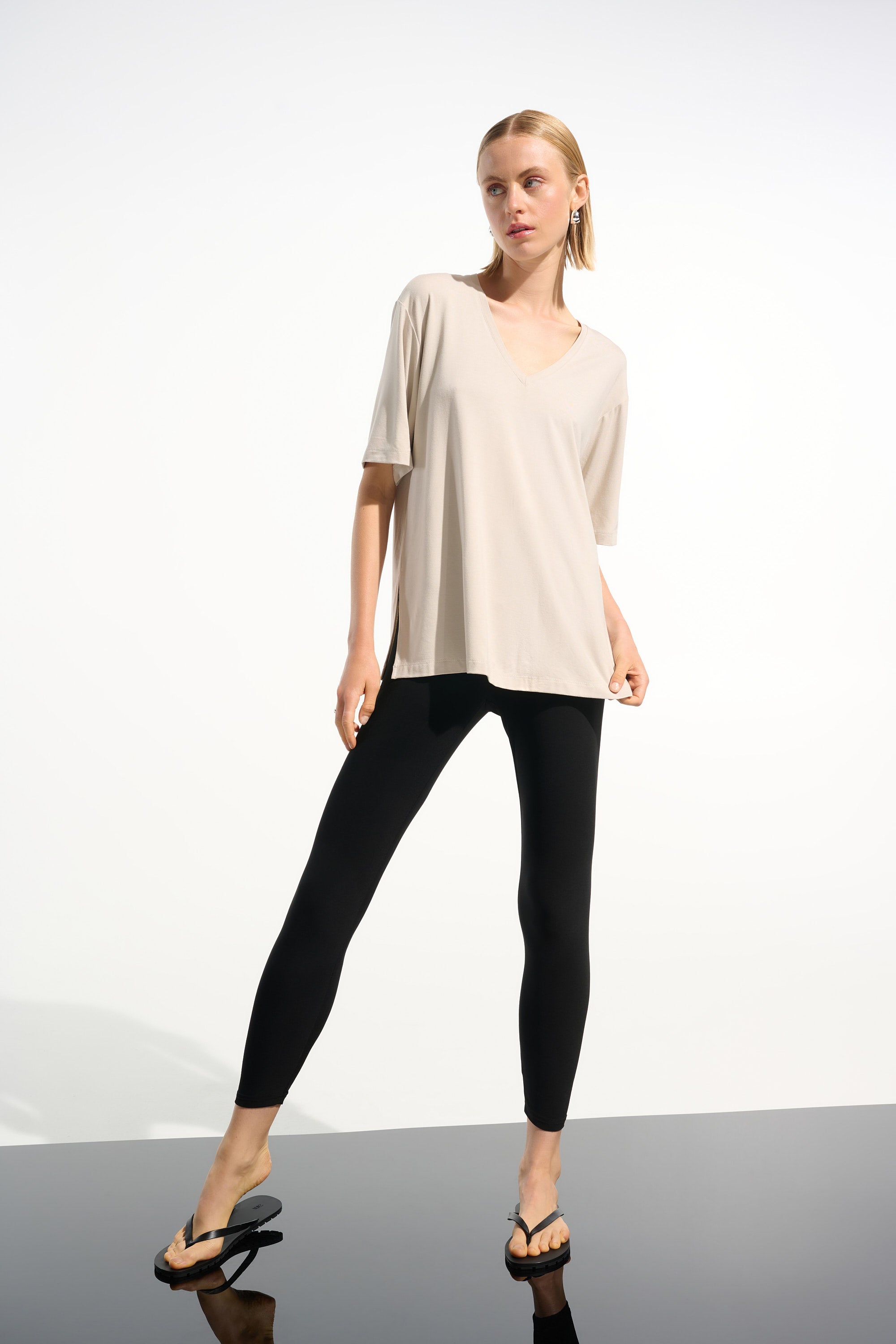 Joseph Ribkoff Boxy Tunic With V-neckline Style 261600