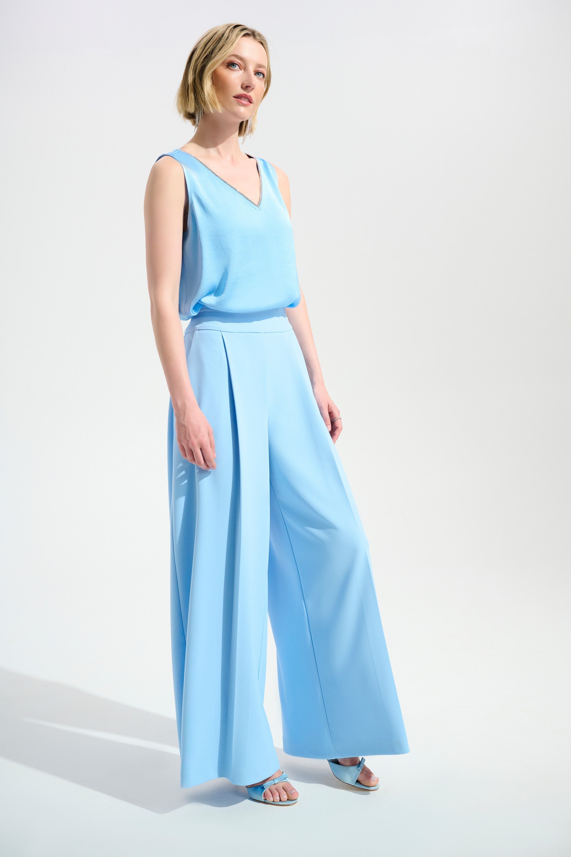 Joseph Ribkoff Wide Leg Pull-On Pants Style 261753