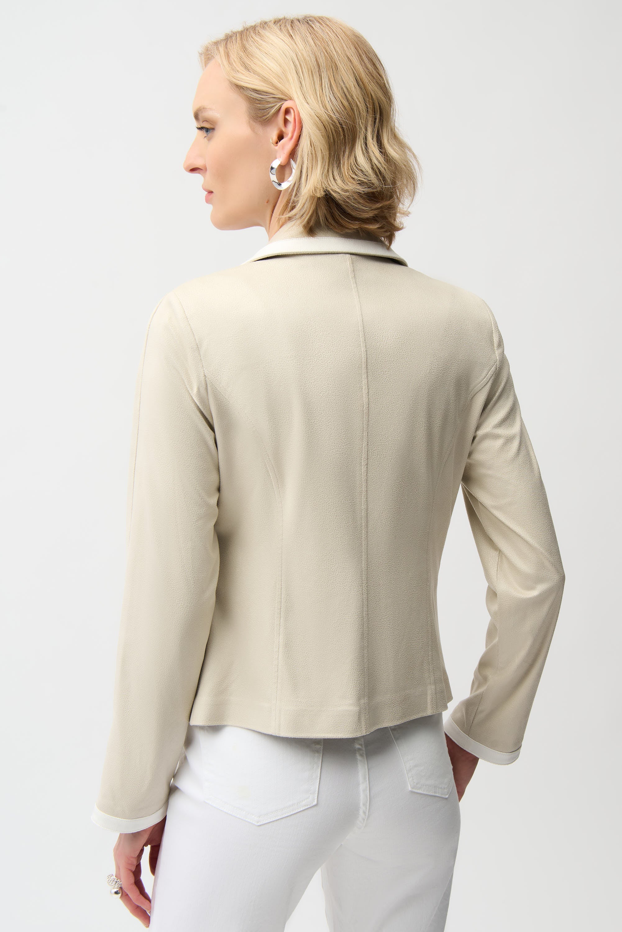 Joseph Ribkoff Fitted Jacket with Contrast Binding Style 261912