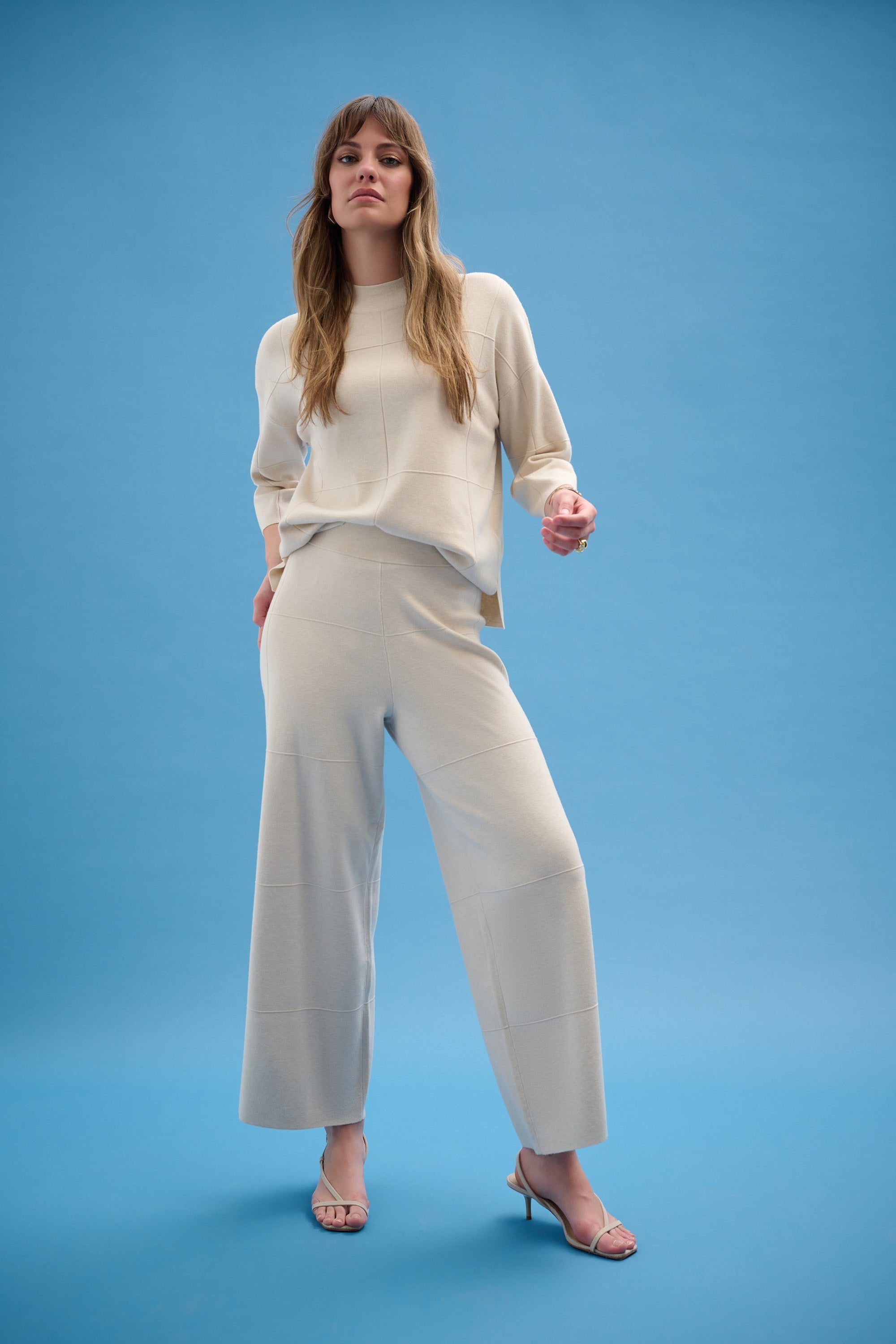 Joseph Ribkoff Brushed Viscose Culotte Pants Style 261982