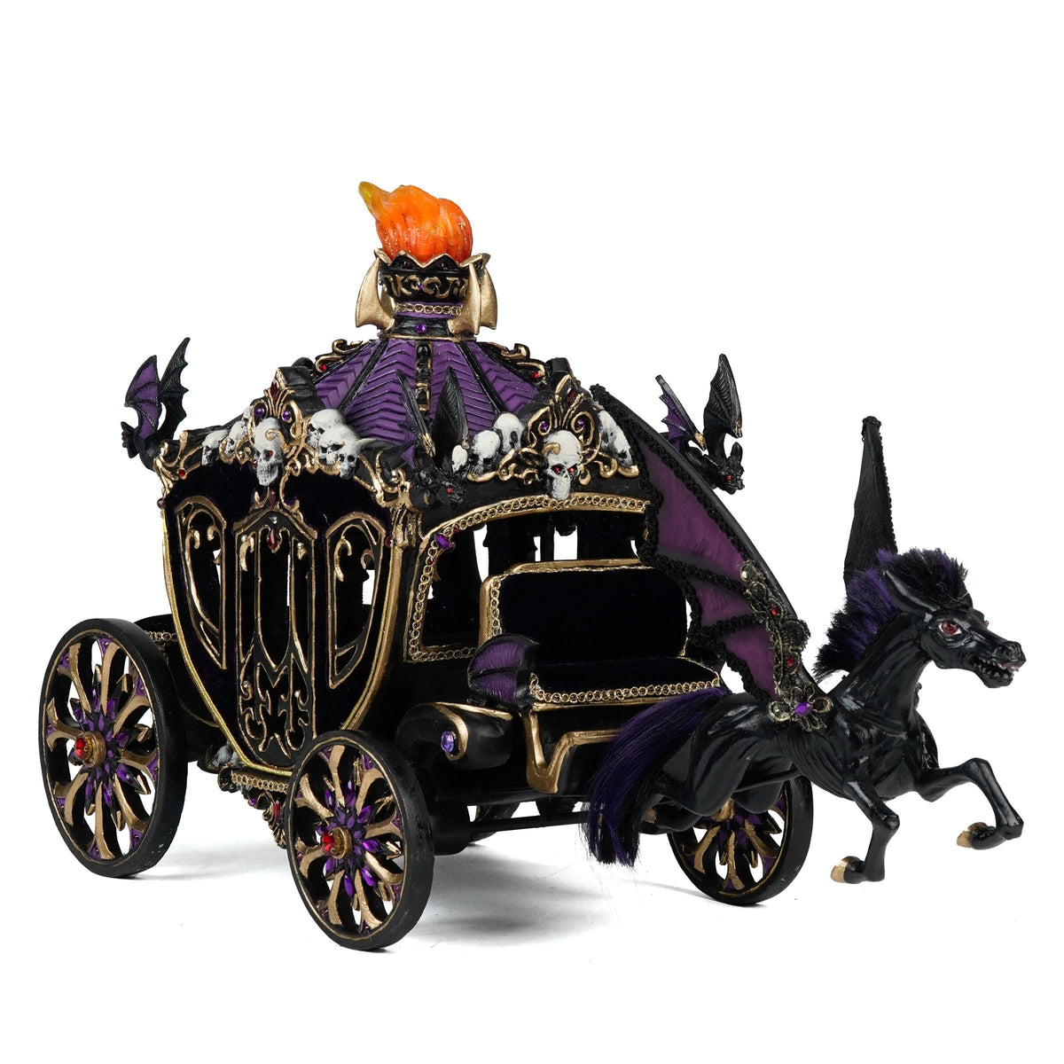 Kiss of Death Chariot with Dragon | Halloween Decor | Katherine's Collection
