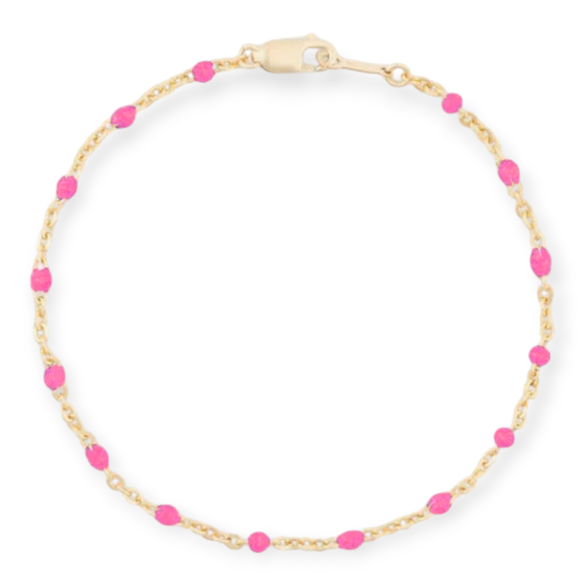 pink daisy bracelet