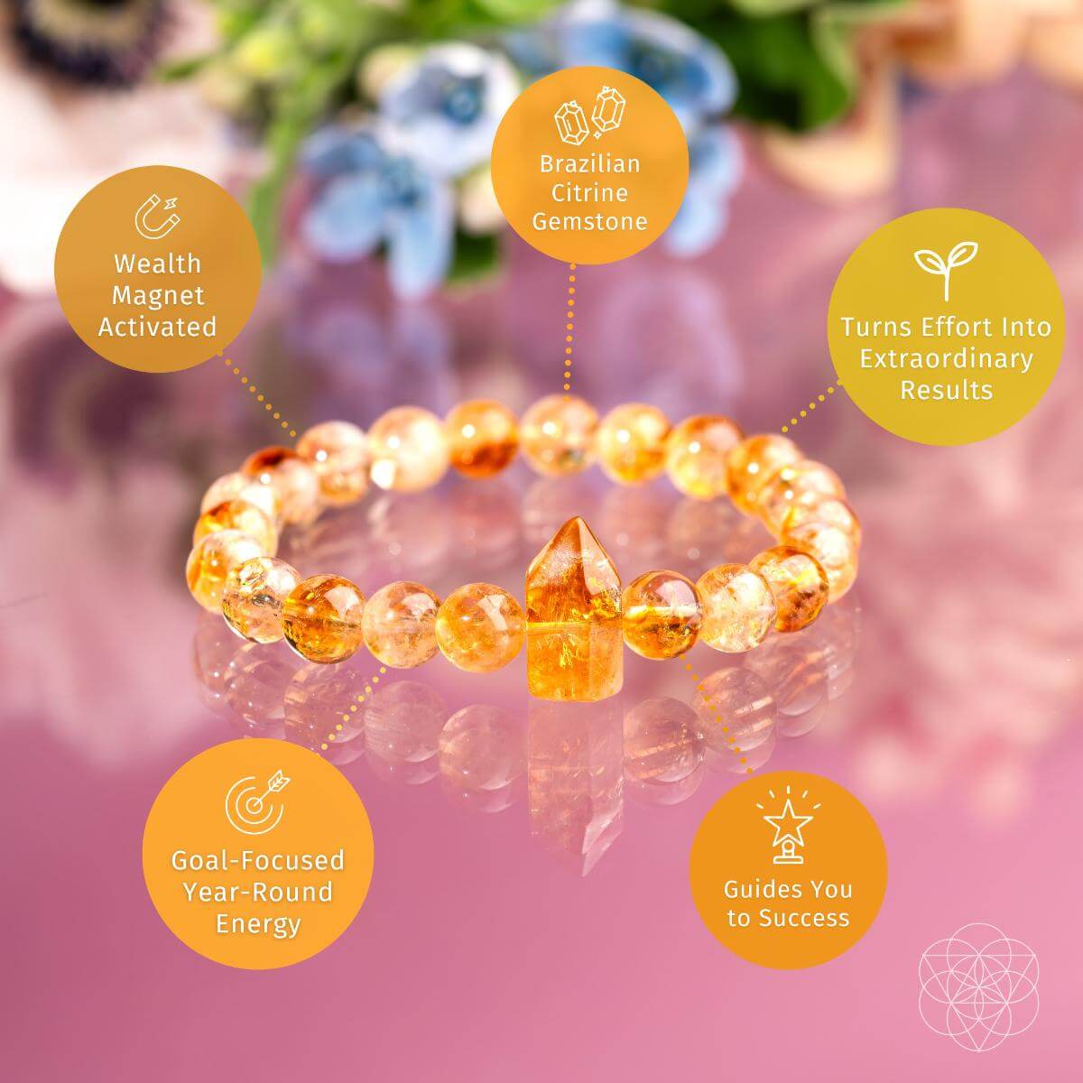 365 Days of Brilliance - Citrine Bracelet by Conscious Items at Shirley Shoppe