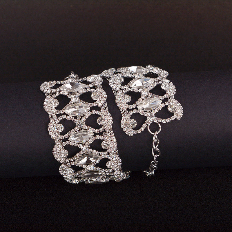 Short Diamond Claw Chain Pattern Full Necklaces