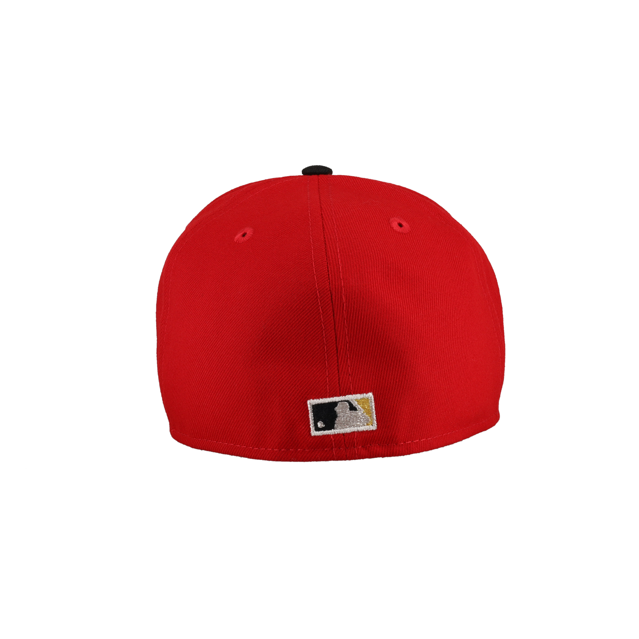 Baltimore Orioles Red 50th Season Patch 59Fifty Fitted Hat