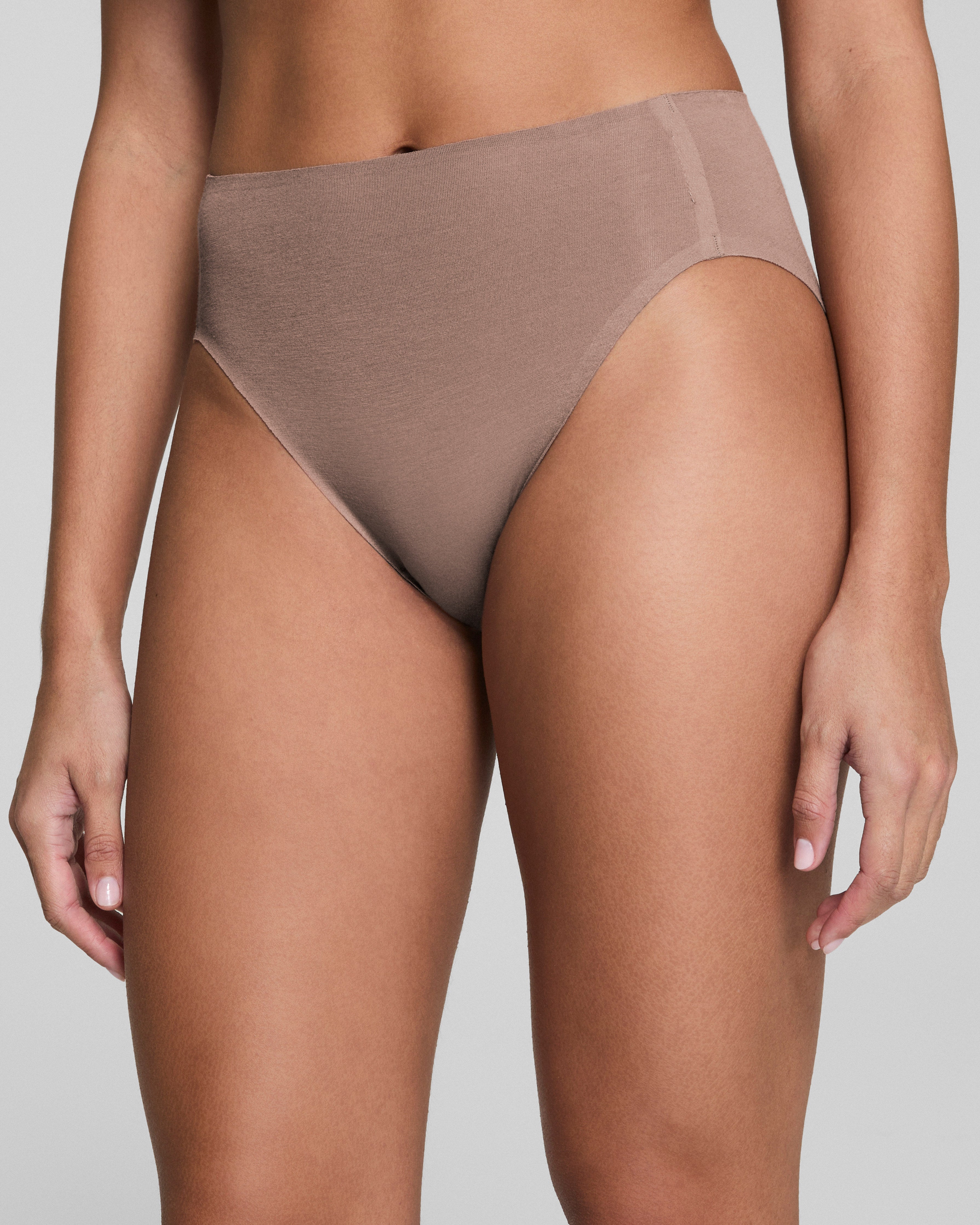 SPANXsmooth™ Fit-To-You Supima® Cotton Brief 3-Pack | Cafe Au Lait