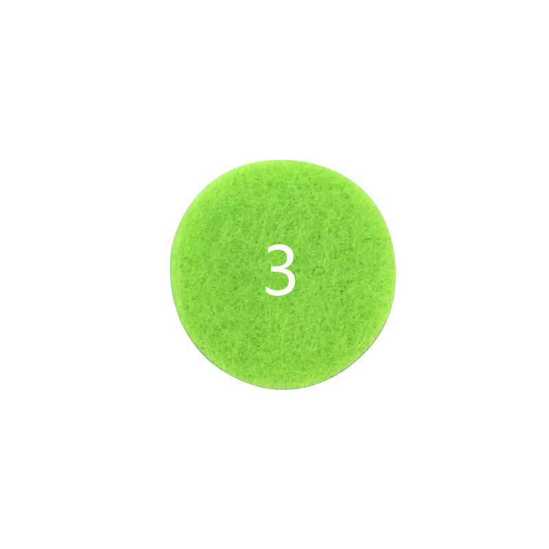 Color Essential Oil Cotton Cloth Car Perfume Gasket Absorbent Pendant