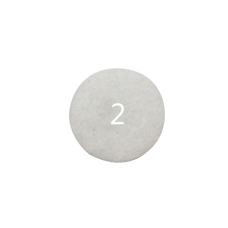 Color Essential Oil Cotton Cloth Car Perfume Gasket Absorbent Pendant