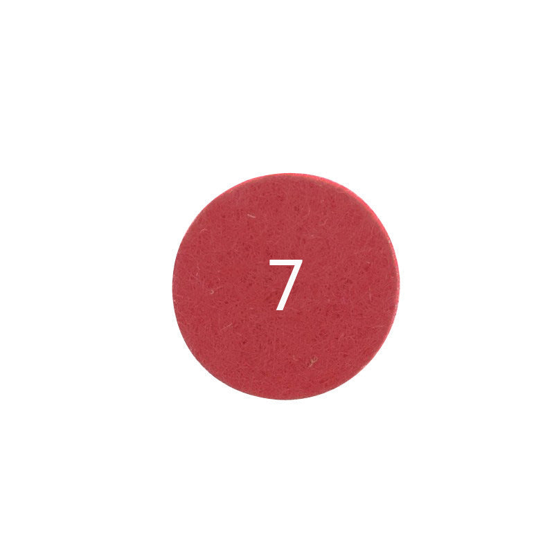Color Essential Oil Cotton Cloth Car Perfume Gasket Absorbent Pendant