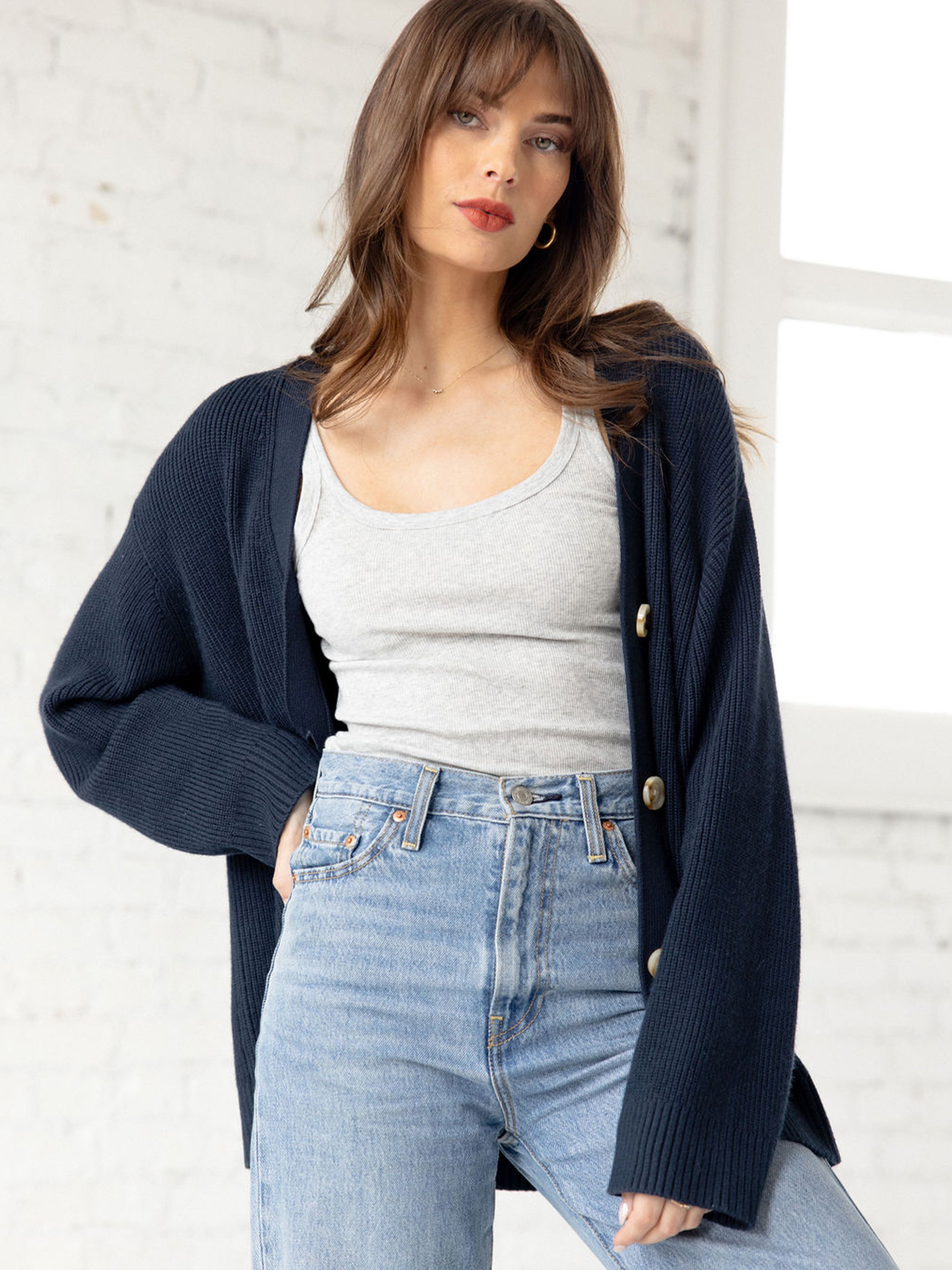 Oversized Classic Cardigan - ONLINE EXCLUSIVE