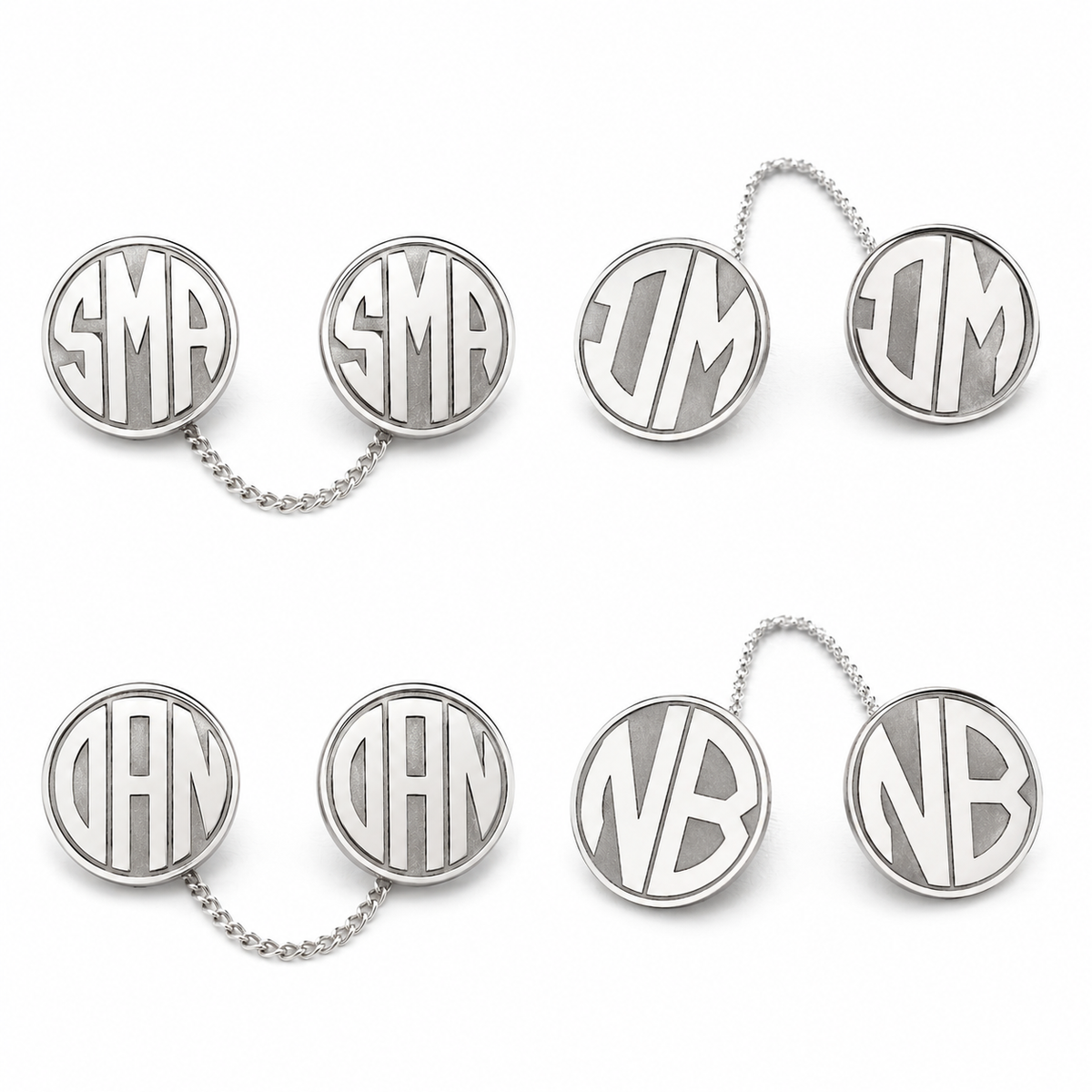 Tallit Monogram Clips